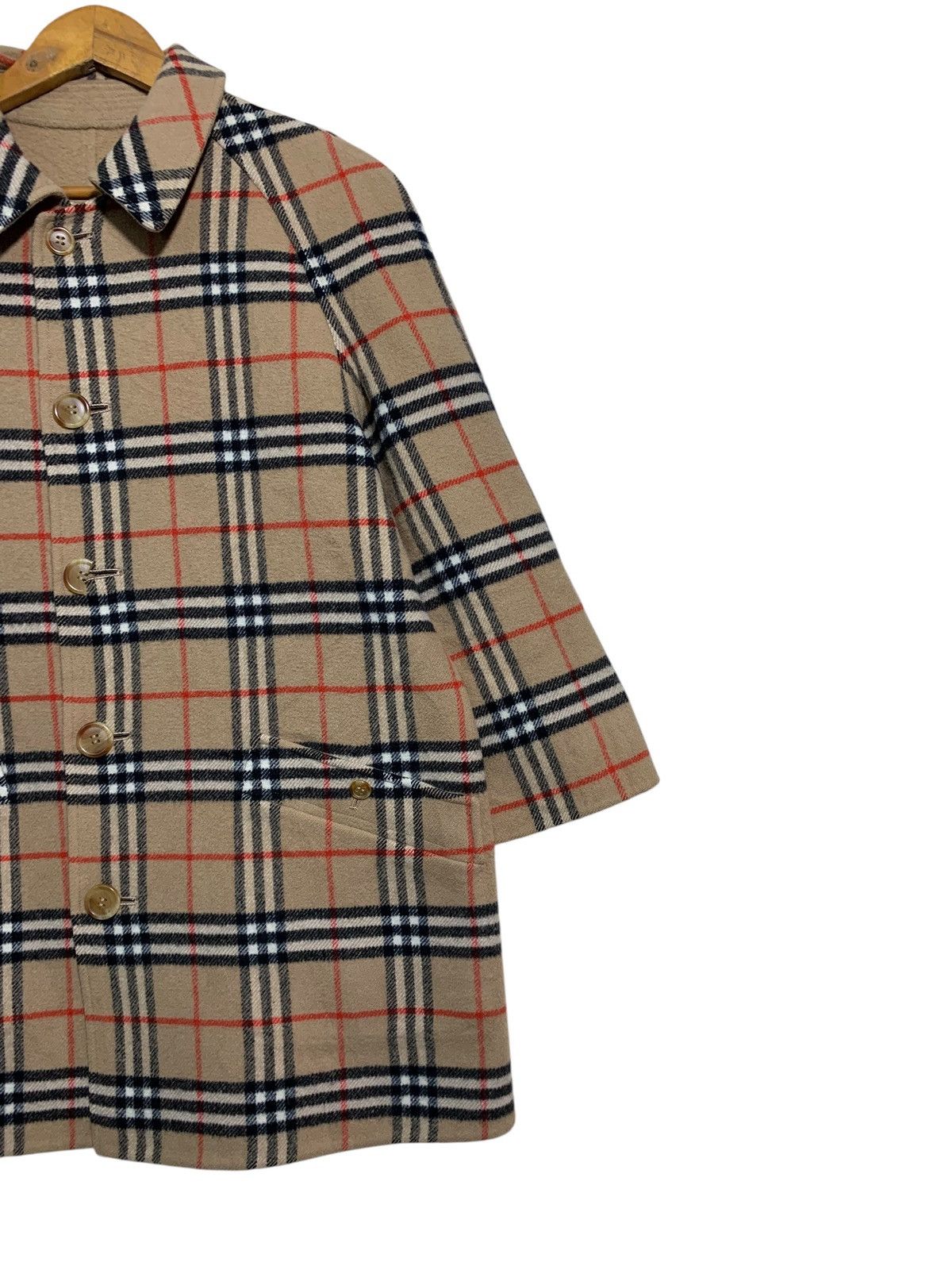 Burberry 🔥BURBERRY NOVACHECK WOOL REVERSIBLE JACKETS Size US M / EU 48-50 / 2 - 3 Thumbnail