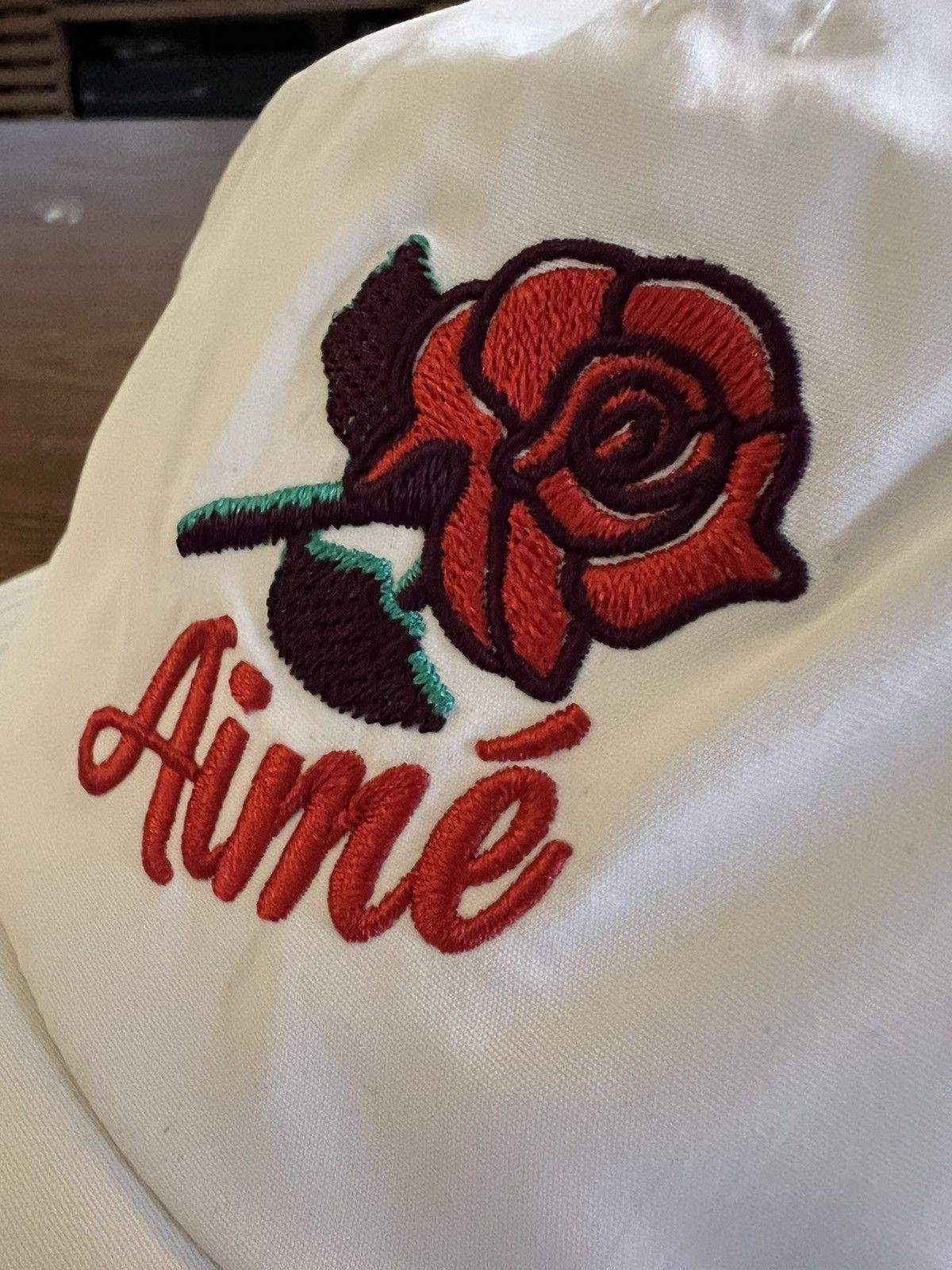 Aime Leon Dore Aime Leon Dore Rose Aime Cap White ALD Size ONE SIZE - 6 Thumbnail