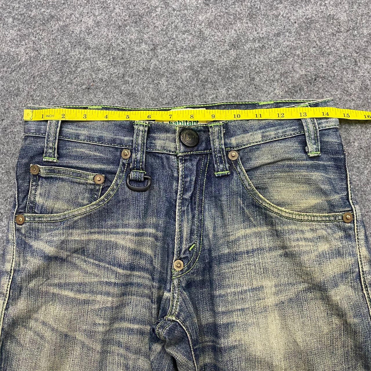 INHABIT 💥Best Offer💥Vintage Inhabitants Distressed Denim Size US 29 - 4 Thumbnail