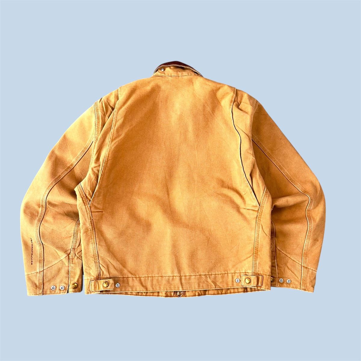 Carhartt × Vintage Rare Carhartt Detroit Interstellar Jacket Crew RNJ001 BRN Size US M / EU 48-50 / 2 - 8 Thumbnail