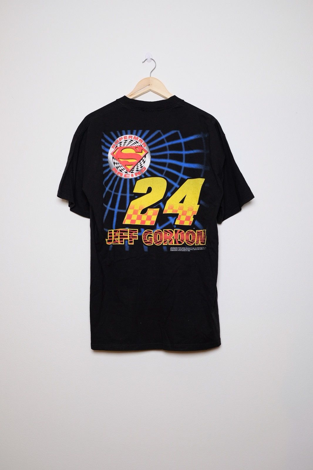 NASCAR × Vintage Vintage 1999 Nascar Jeff Gordon x Superman t-shirt Size US L / EU 52-54 / 3 - 2 Thumbnail