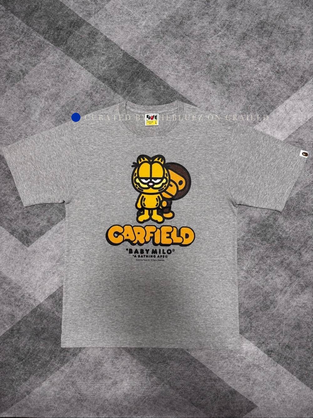 Bape Baby Milo Graphic Tee in Gray Size US L / EU 52-54 / 3 - 1 Thumbnail