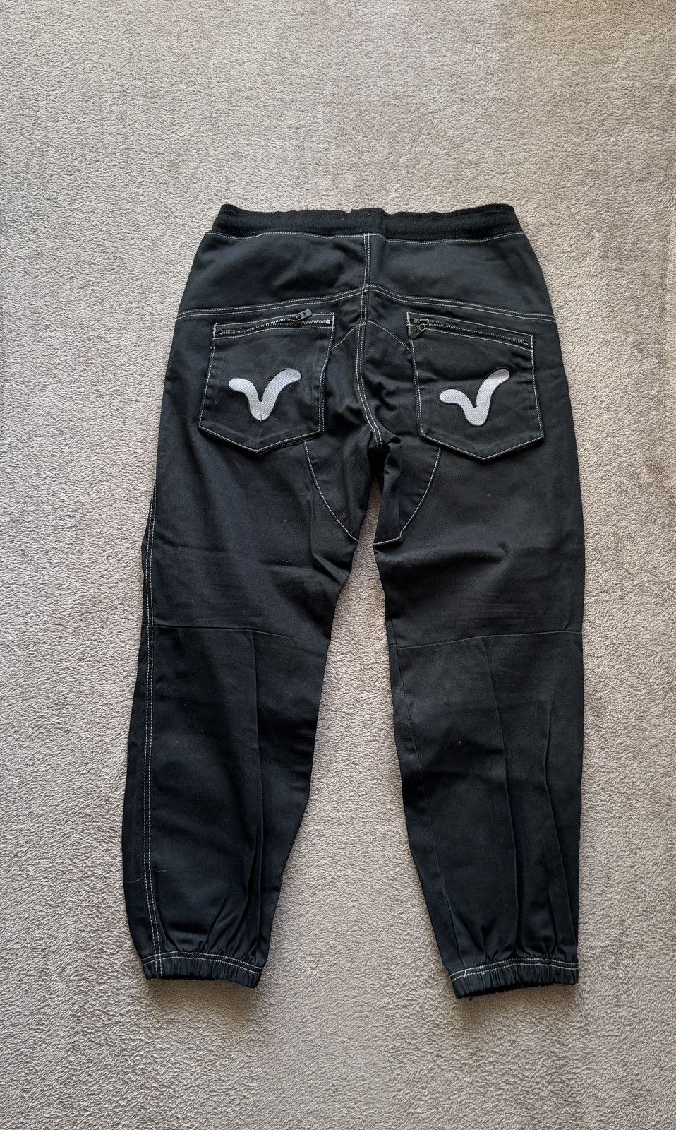 Japanese Brand Voi Jeans Beckham Y2K Baggy denim jogger pants Size US 36 / EU 52 - 1 Thumbnail