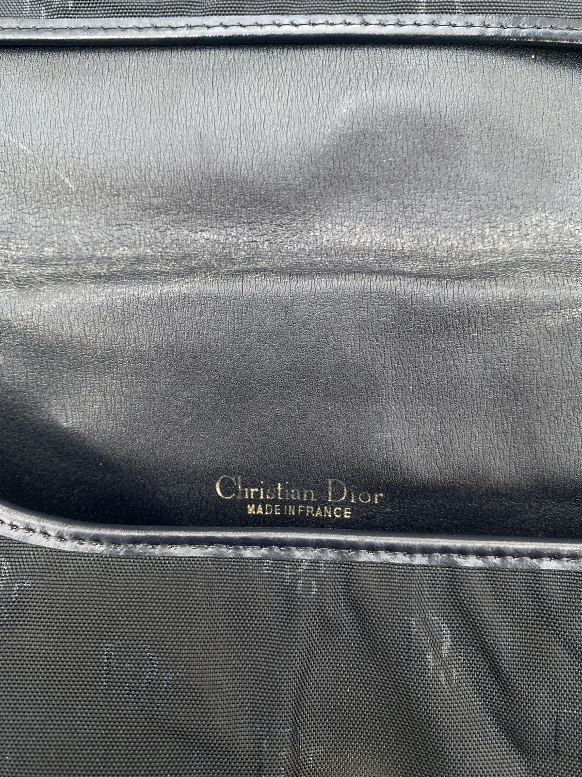 Christian Dior Monsieur VTG CHRISTIAN DIOR MONOGRAM CANVAS CROSSBODY SHOULDER BAG Size ONE SIZE - 9 Thumbnail