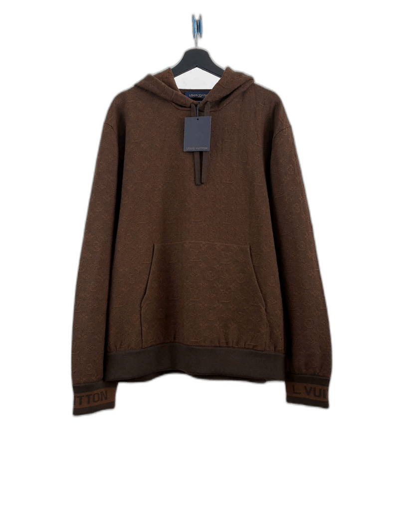 Louis Vuitton Louis Vuitton Brown Wool Hoodie Size XL-yf Size US XL / EU 56 / 4 - 1 Thumbnail