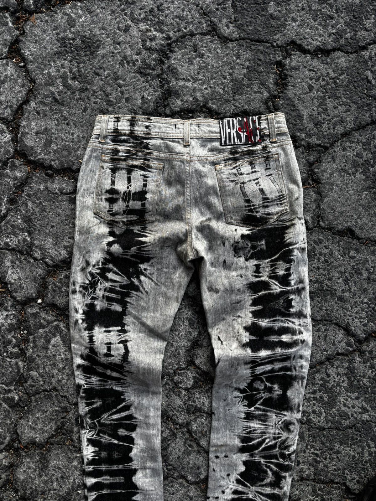 Versace Versace Jeans Print Rare Size 28" / US 6 / IT 42 - 4 Thumbnail
