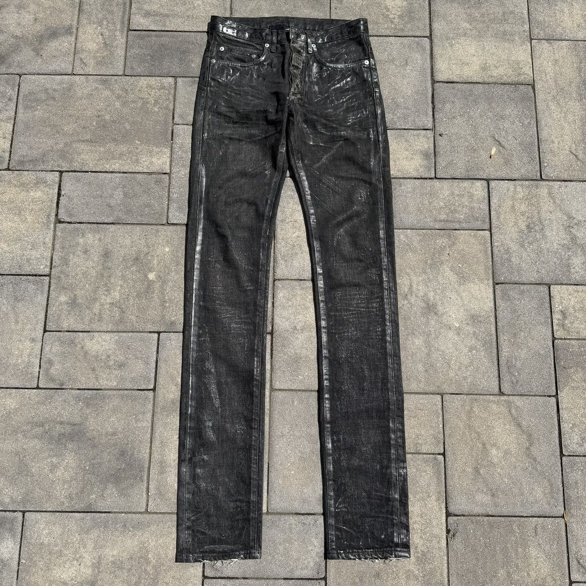 Dior × Hedi Slimane Dior Homme A/W05 Rust denim | Grailed
