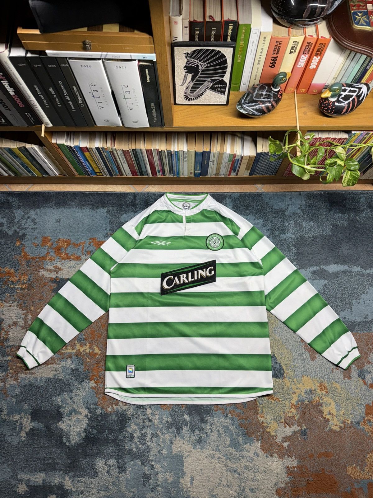 Umbro Vintage Umbro 2003-04 Celtic Home Jersey kit Size US L / EU 52-54 / 3 - 1 Thumbnail