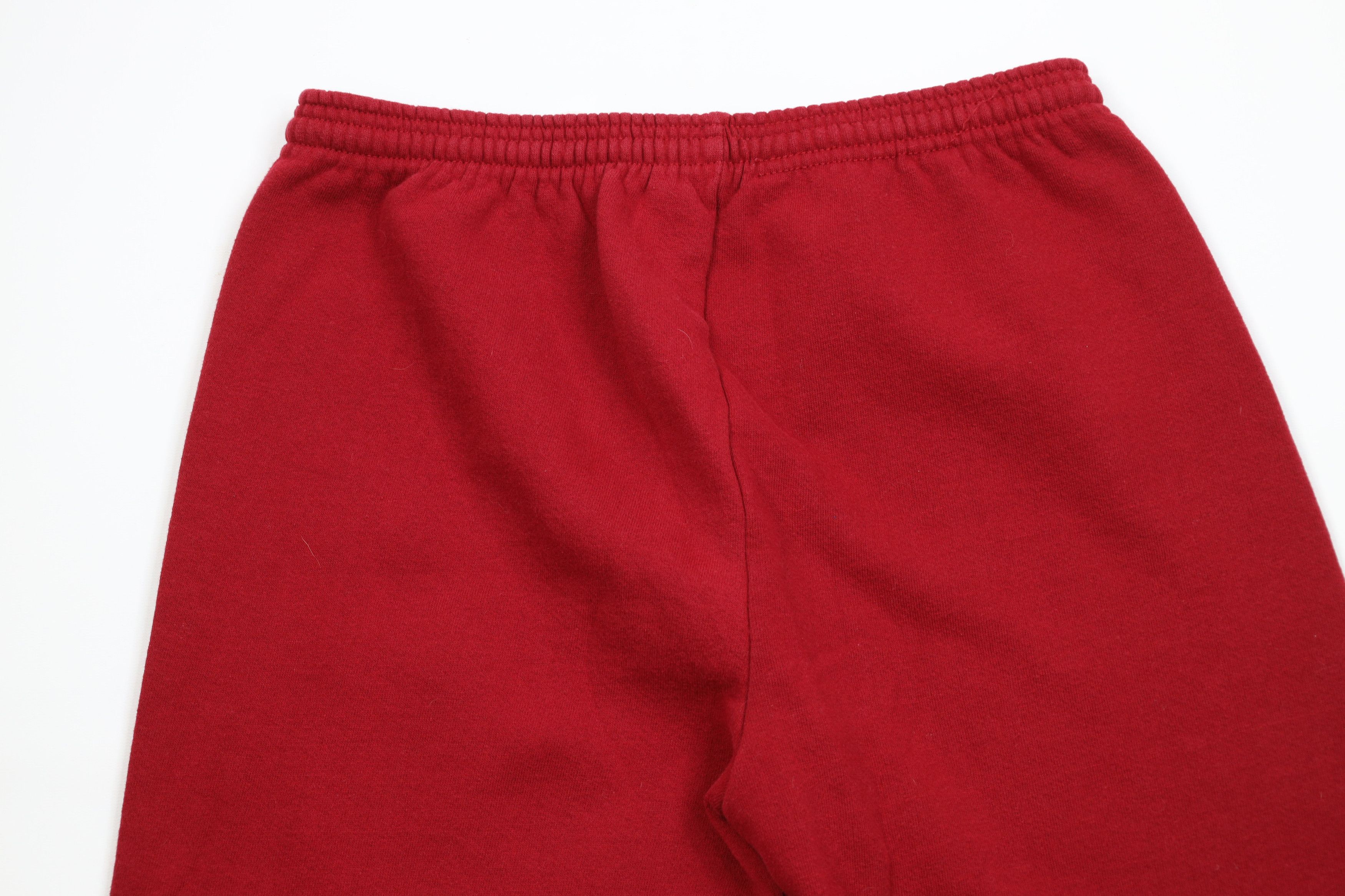 Vintage Vintage 90s Streetwear Sweatpants Joggers Pants Red USA Size US 38 / EU 54 - 9 Thumbnail