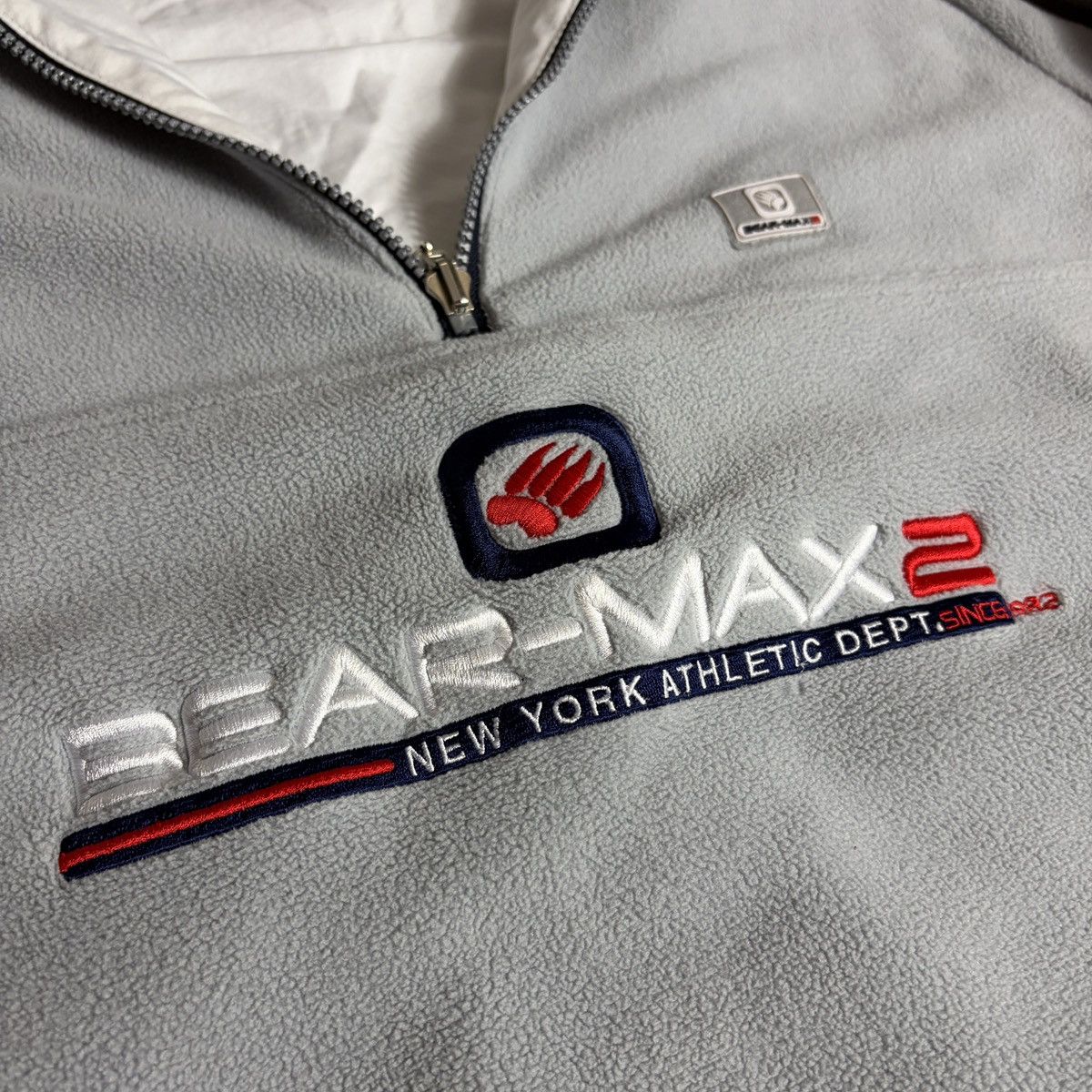 Other Vintage Bear Max 2 USA Reversible Jacket Fleece Mens small Size US S / EU 44-46 / 1 - 9 Thumbnail