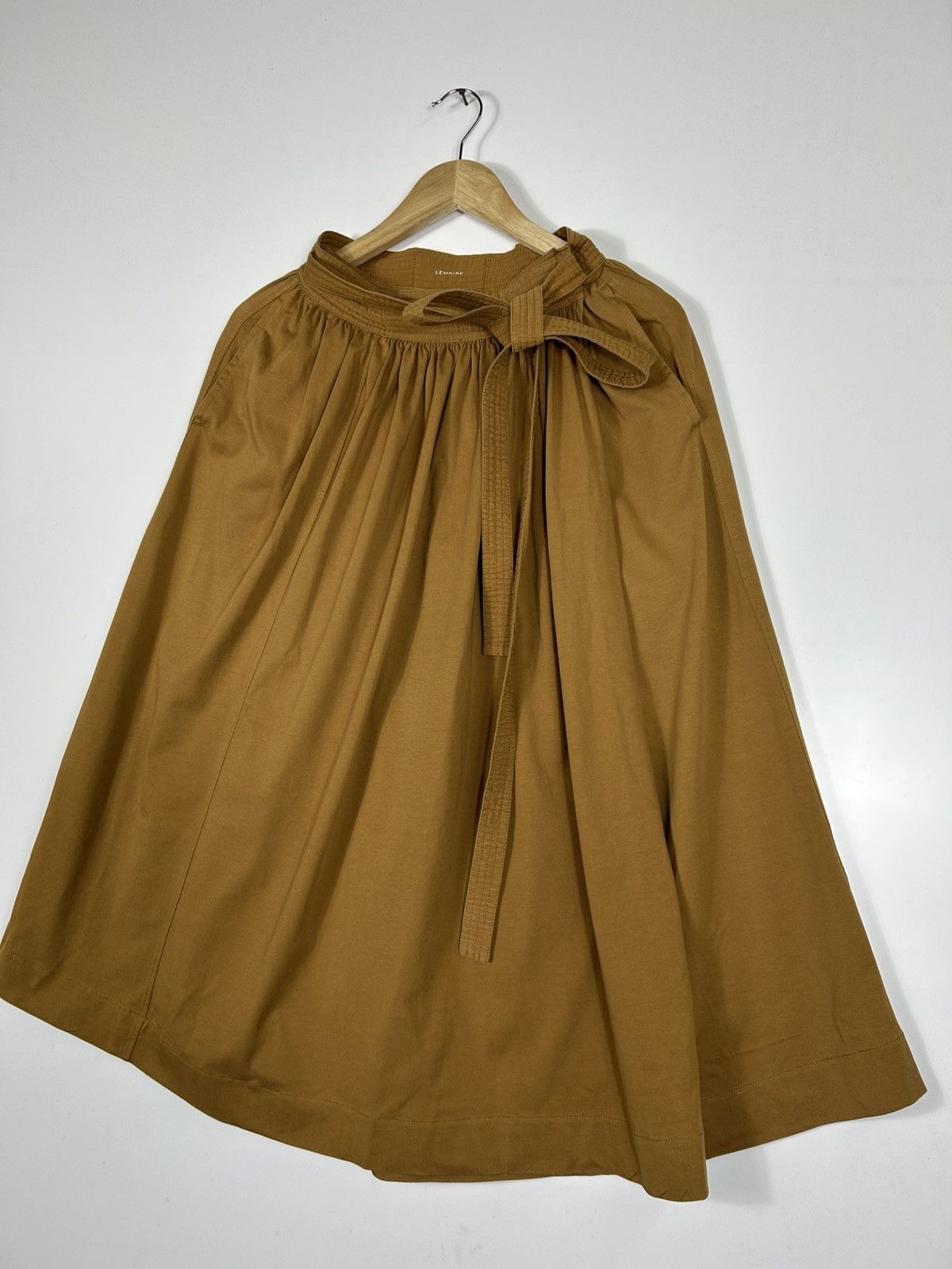 Lemaire Lemaire Cotton Wrap Midi Skirt Size 26" / US 2 / IT 38 - 3 Thumbnail