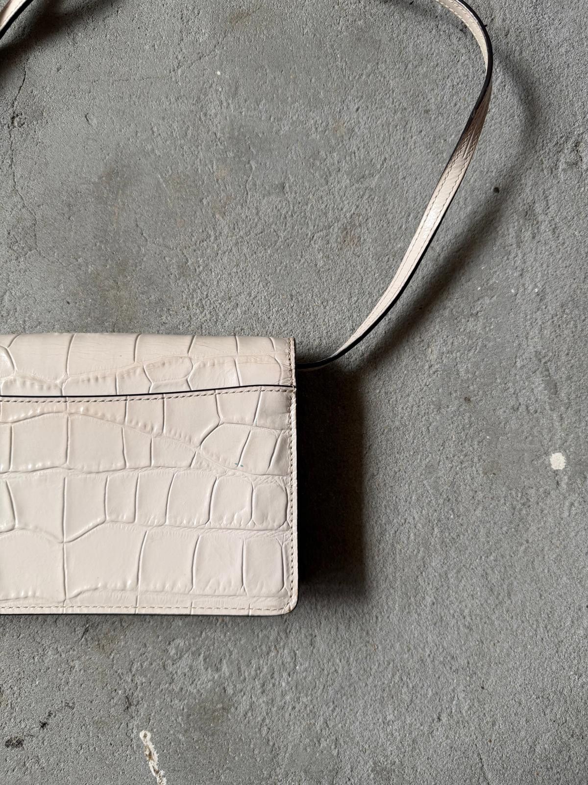 Coach Coach Hayden Foldover Crossbody Clutch Bag White Size ONE SIZE - 8 Thumbnail