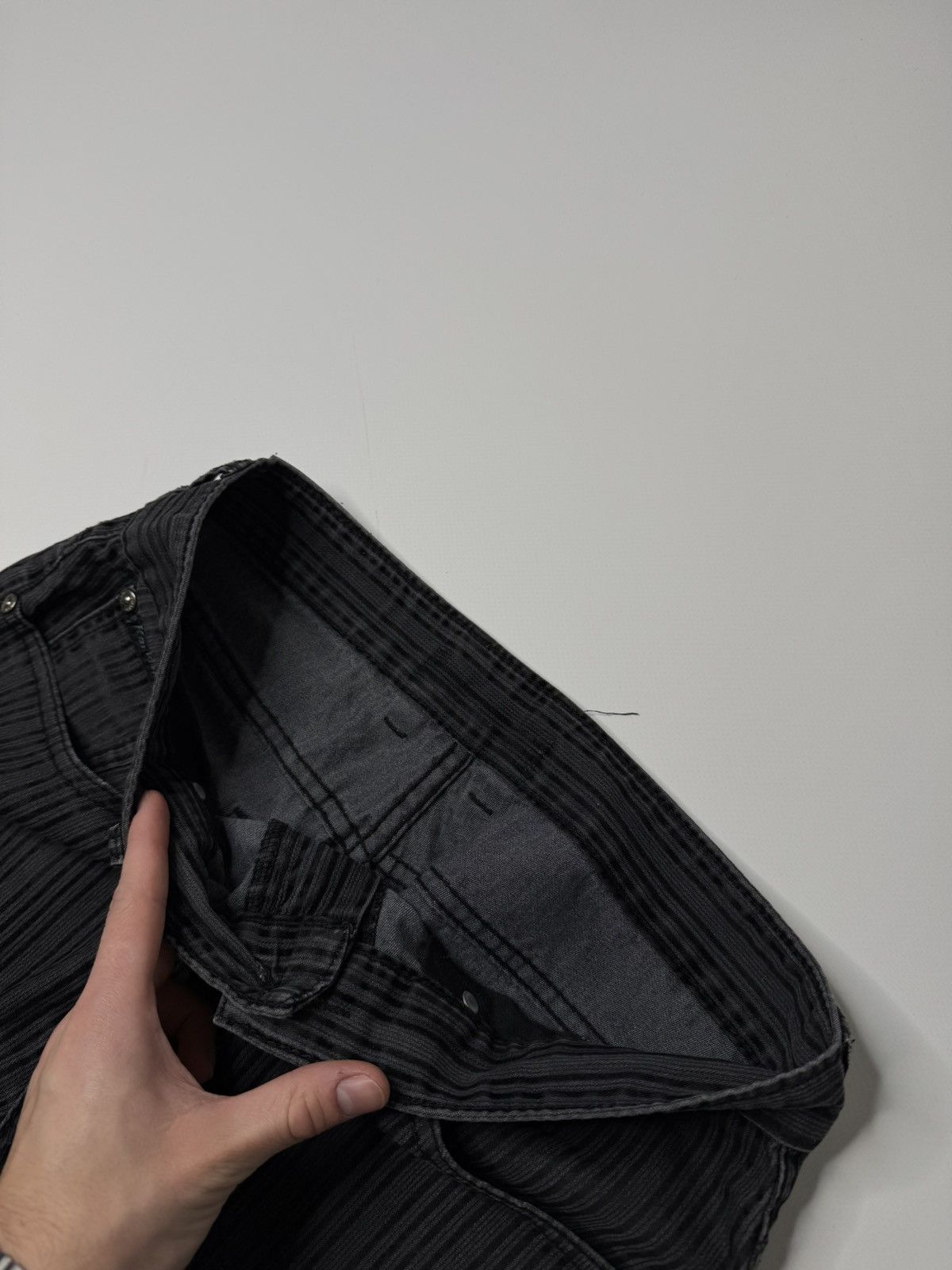 Vintage Vintage avant garde striped jeans if6was9 l.g.b swag archive Size US 32 / EU 48 - 5 Thumbnail