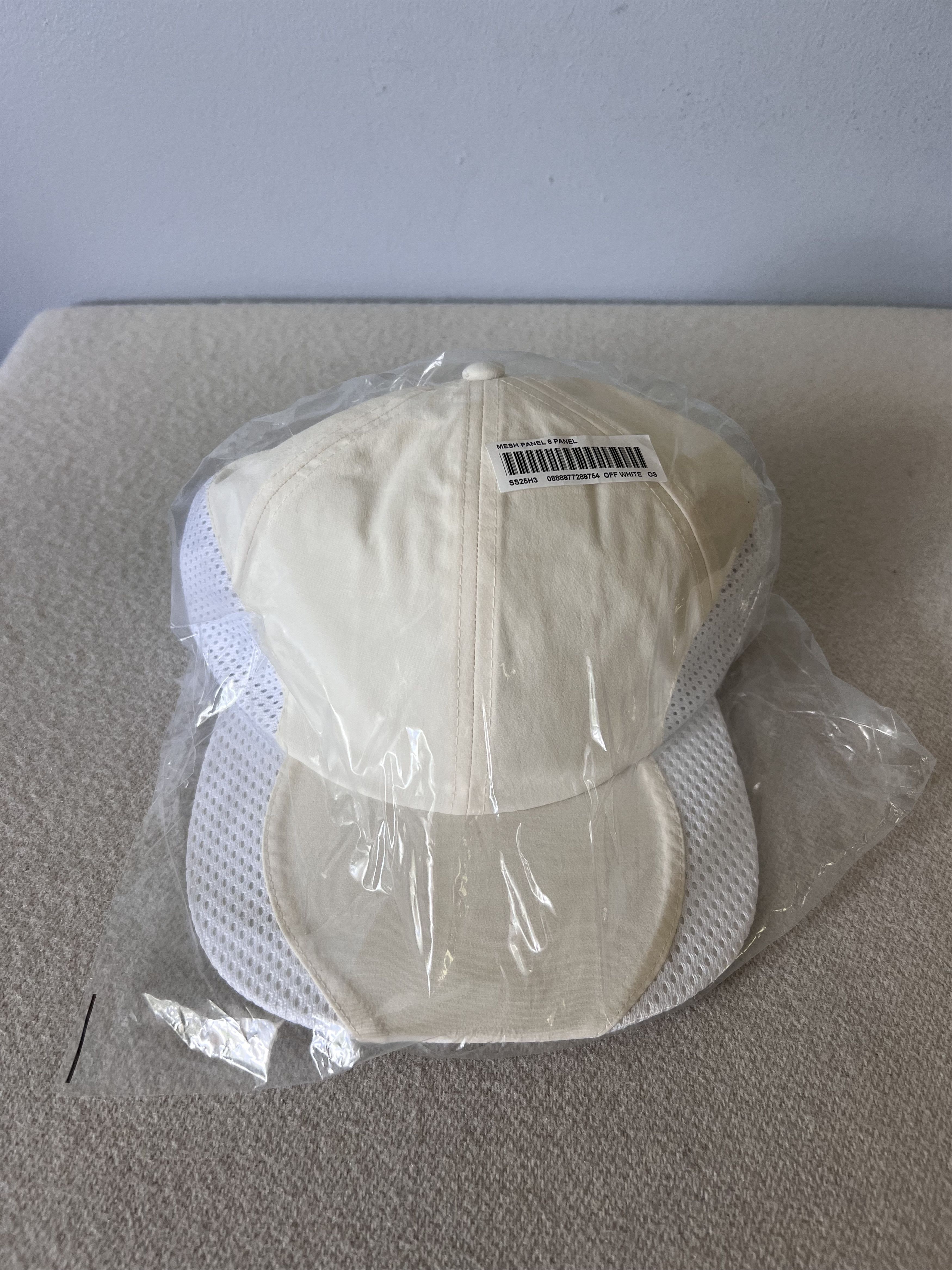 Supreme Supreme Mesh 6 Panel Hat in White Cream Size ONE SIZE - 3 Thumbnail