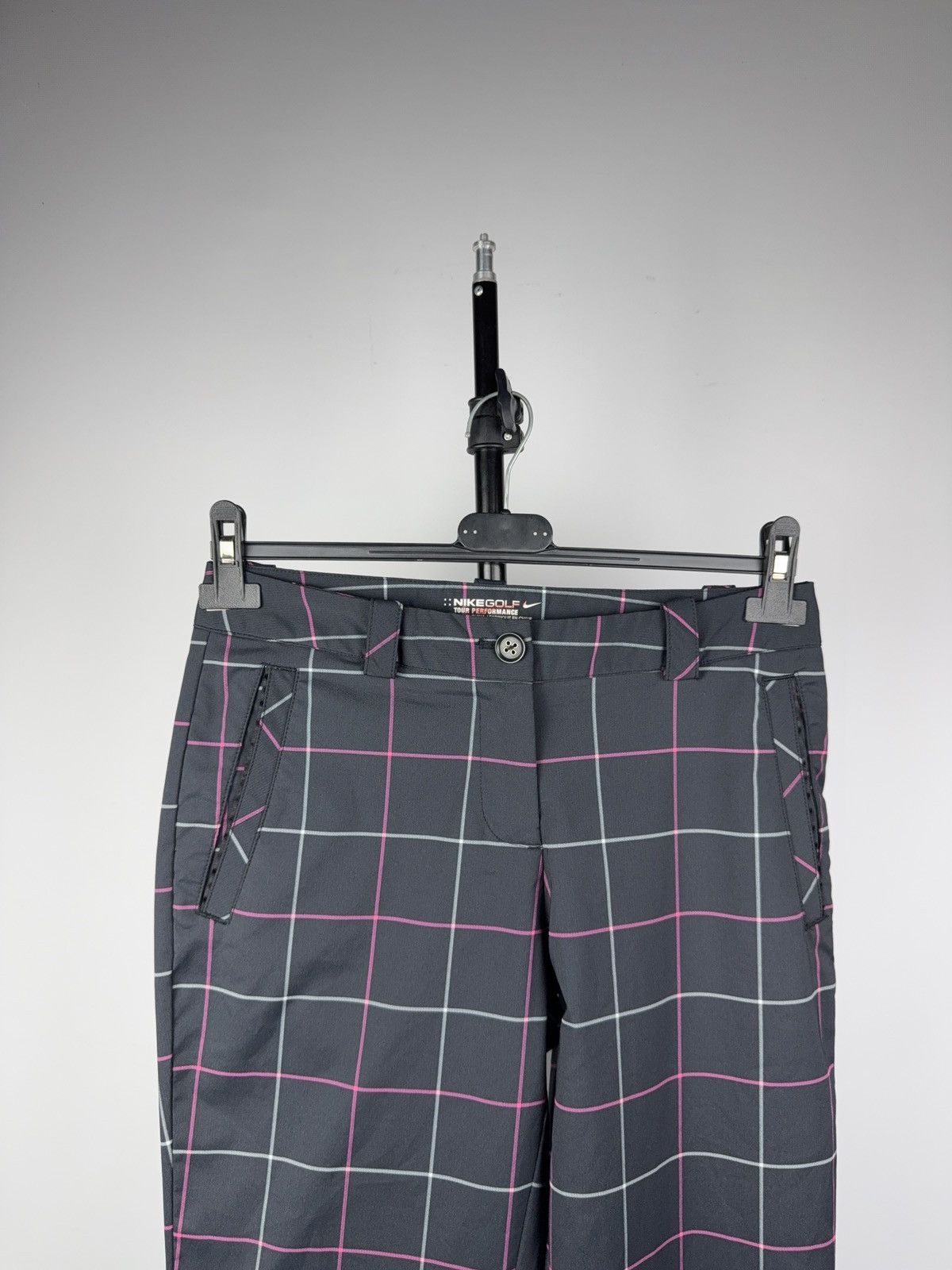Nike Nike Golf Dri-Fit Checkered Performance Pants Uk6 F36 D34 Size 26" / US 2 / IT 38 - 2 Thumbnail