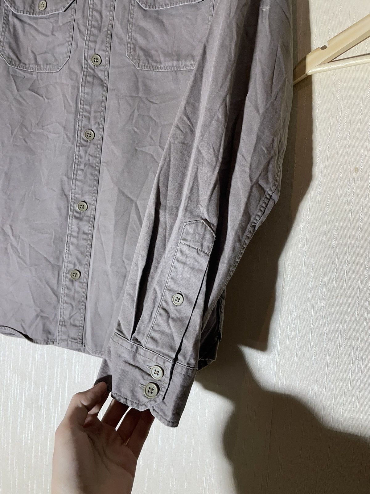 Allsaints × Japanese Brand Allsaints streetwear Japanese shirt Size US M / EU 48-50 / 2 - 8 Thumbnail