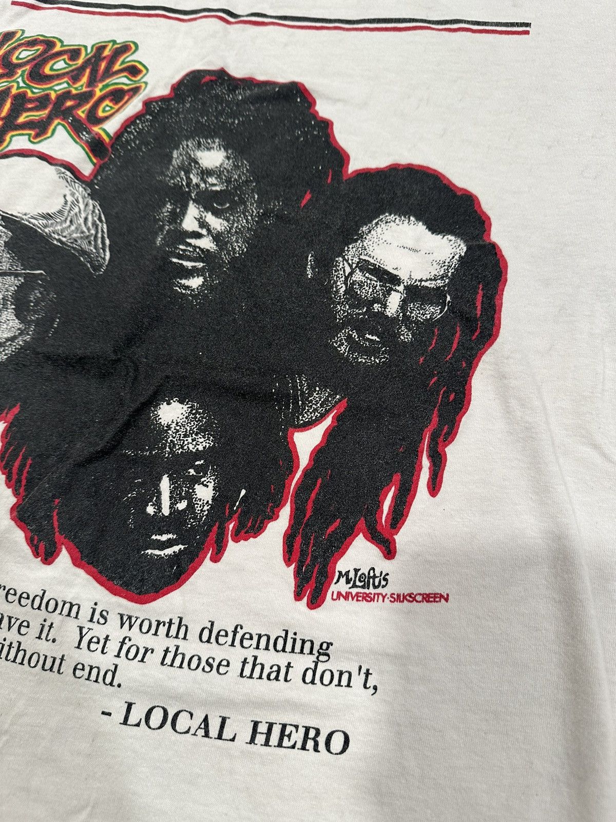 Vintage 90s Vintage Local Hero T-Shirt Size US L / EU 52-54 / 3 - 5 Thumbnail