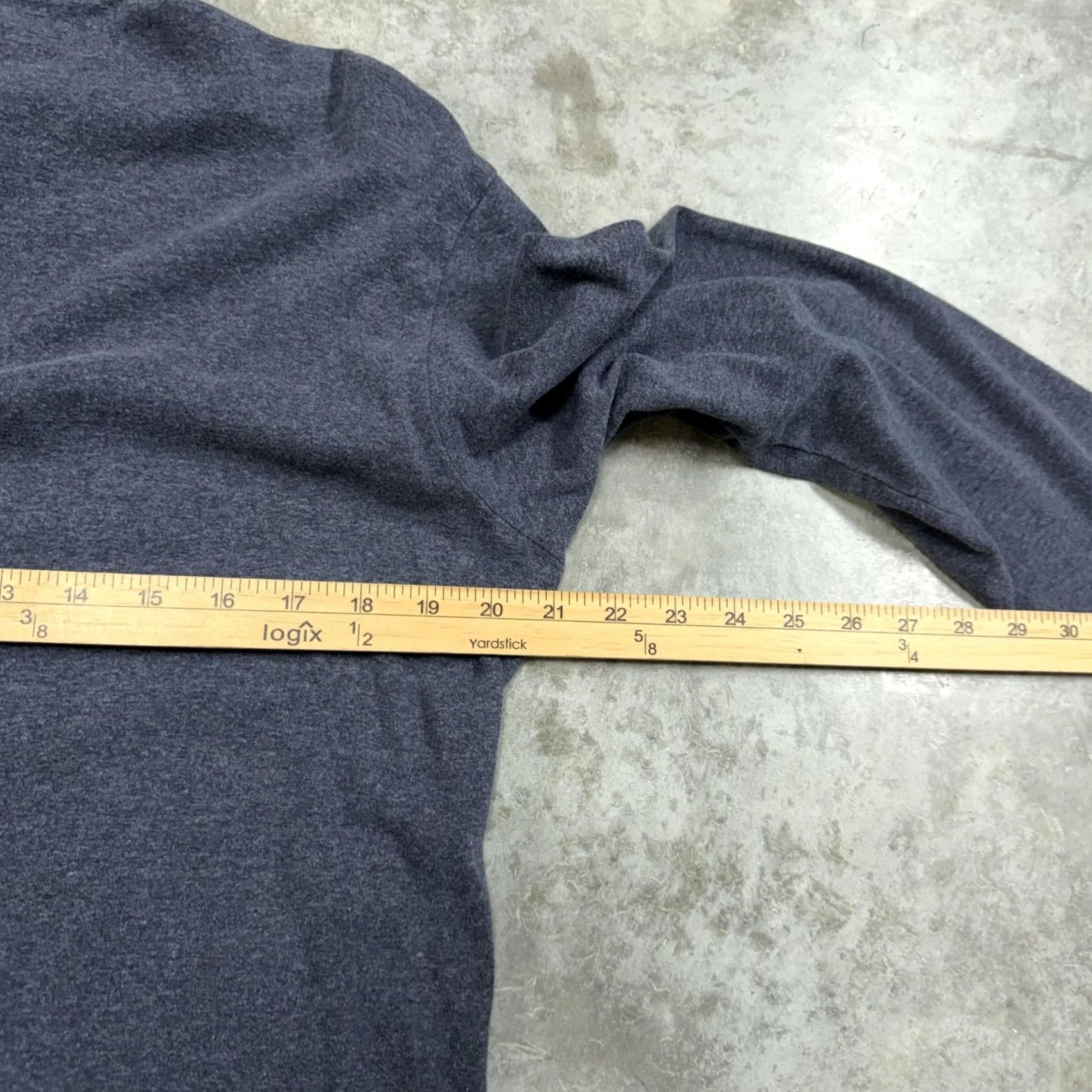 Polo Ralph Lauren Polo Ralph Lauren Polo Shirt Mens S Blue Solid Cotton Long Sleeve Pocket Size US S / EU 44-46 / 1 - 7 Thumbnail