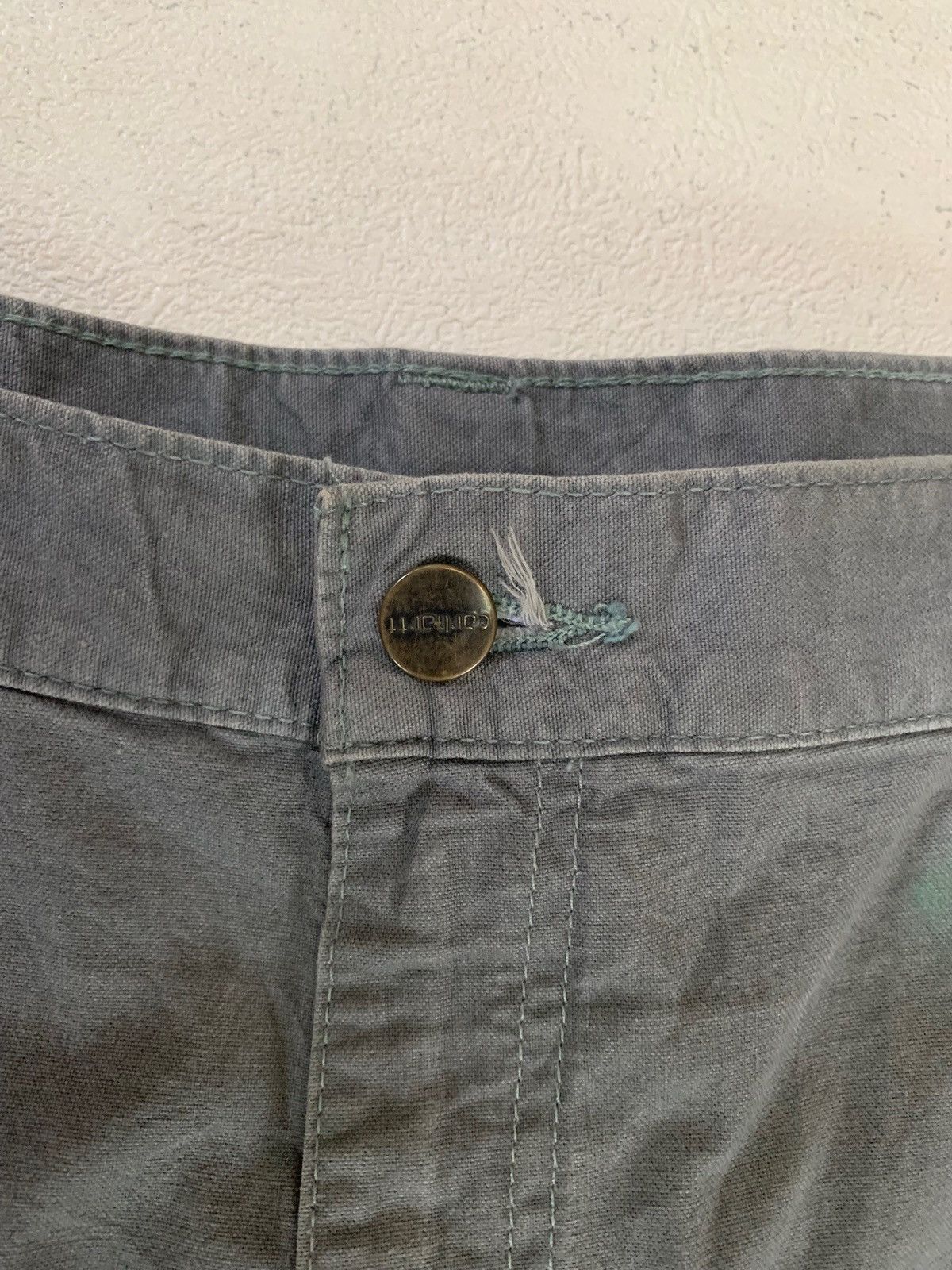 Carhartt Carhartt Short Carpenter Gray Original fit (B147-FAT) Size US 34 / EU 50 - 5 Thumbnail
