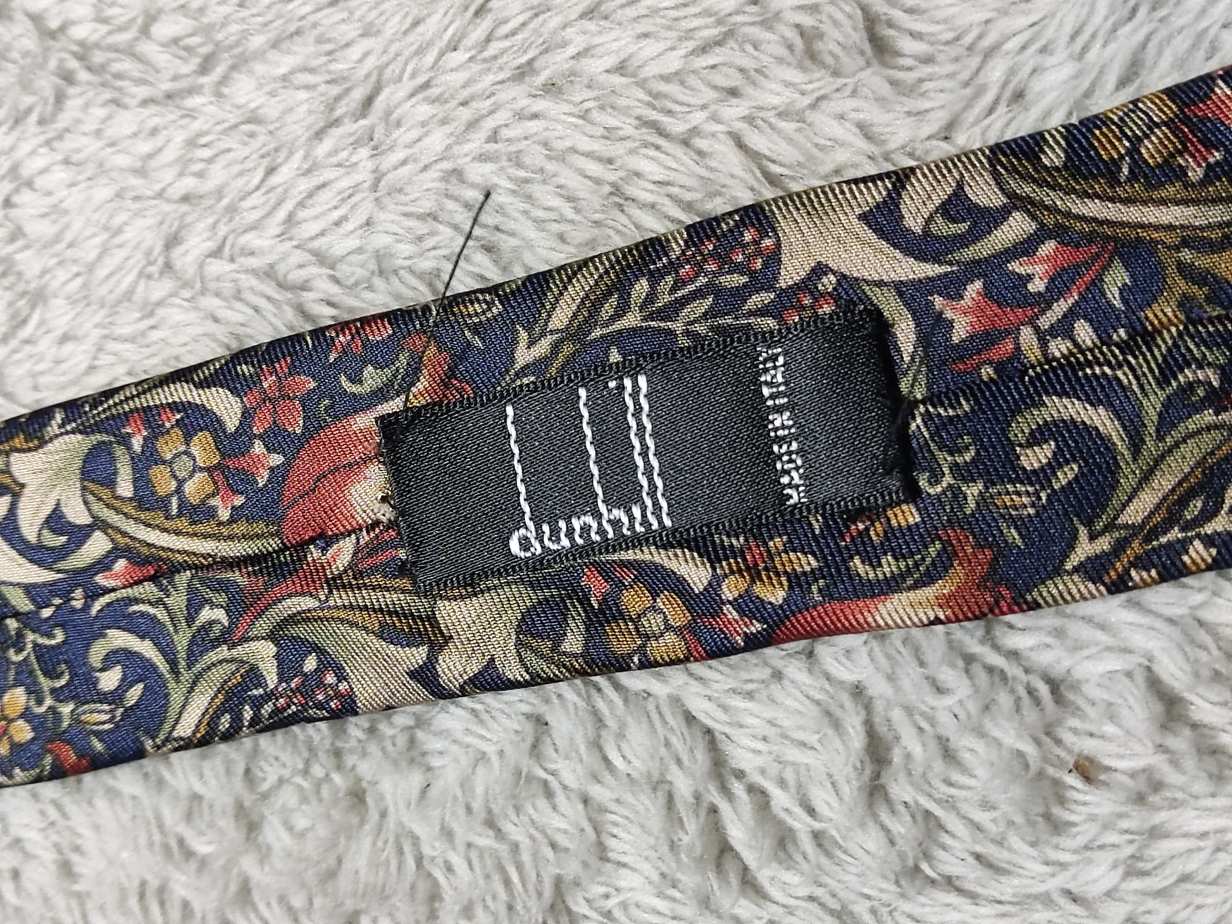 Alfred Dunhill VTG Alfred Dunhill London Silk Ties Made in England & Italy Size ONE SIZE - 11 Thumbnail