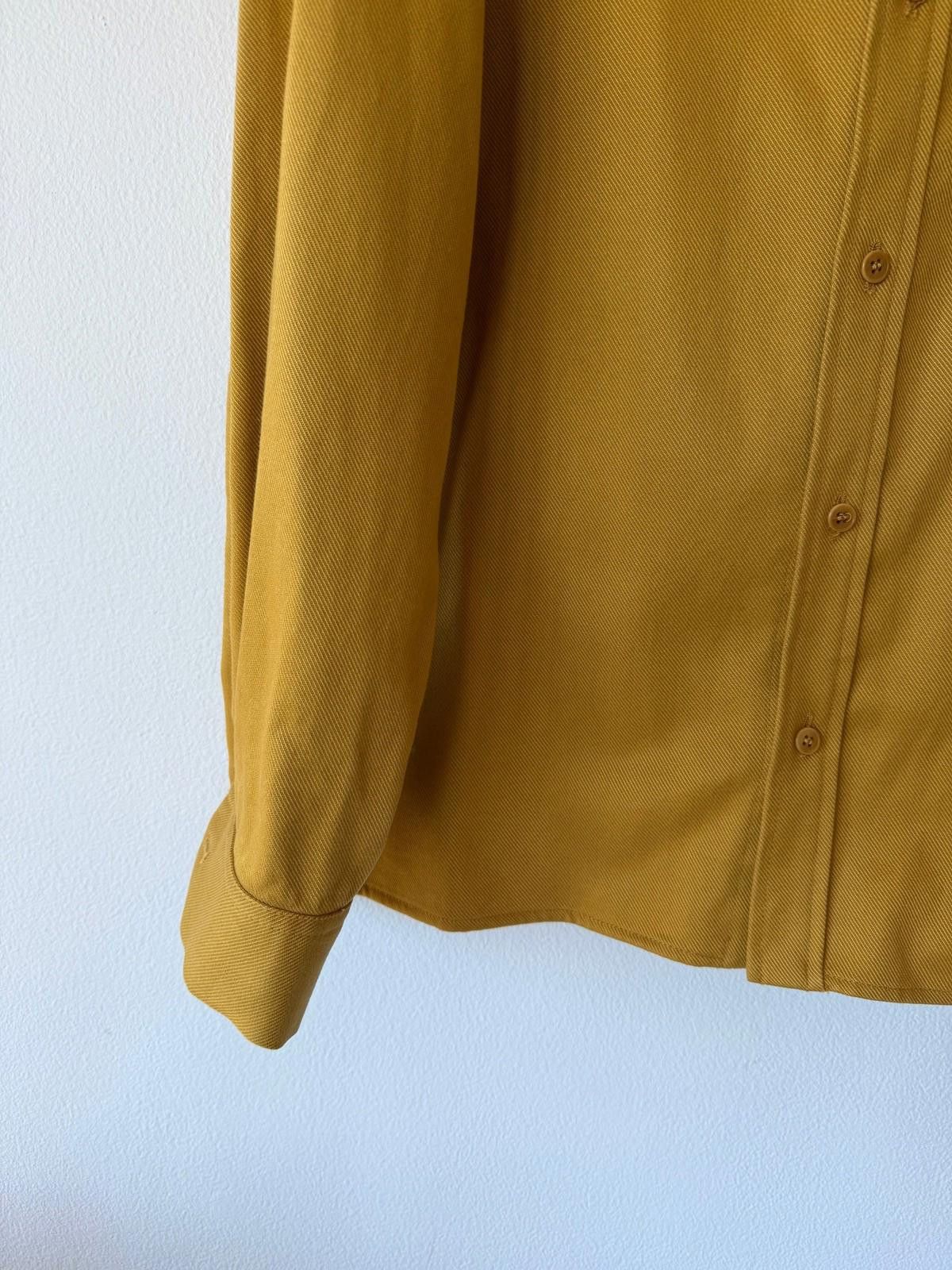 Cos COS mens overshirt jacket top shirt yellow large l Size US L / EU 52-54 / 3 - 3 Thumbnail