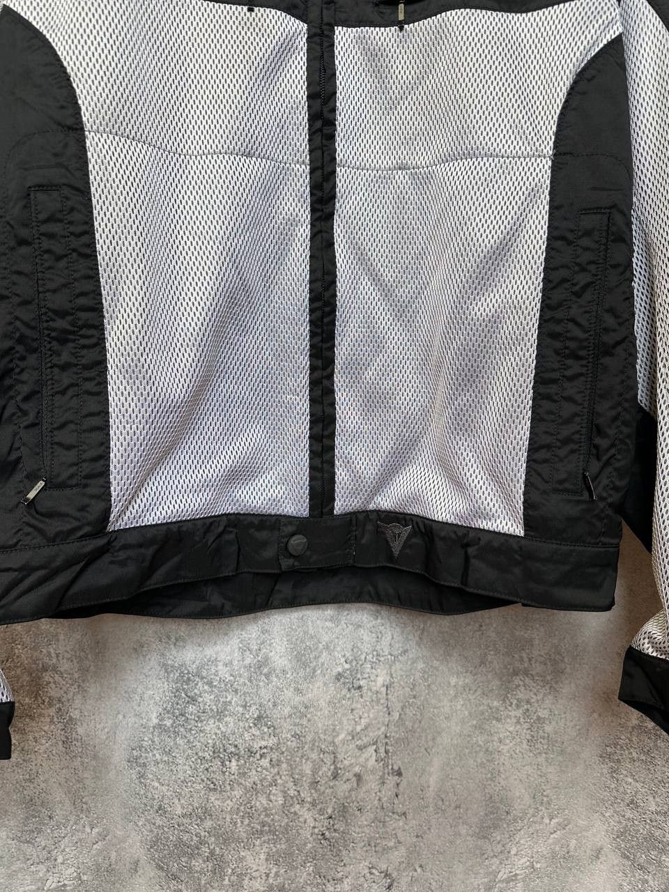 Dainese Dainese Air Frame Mesh Motorcycle Jacket Black White Size US L / EU 52-54 / 3 - 8 Thumbnail