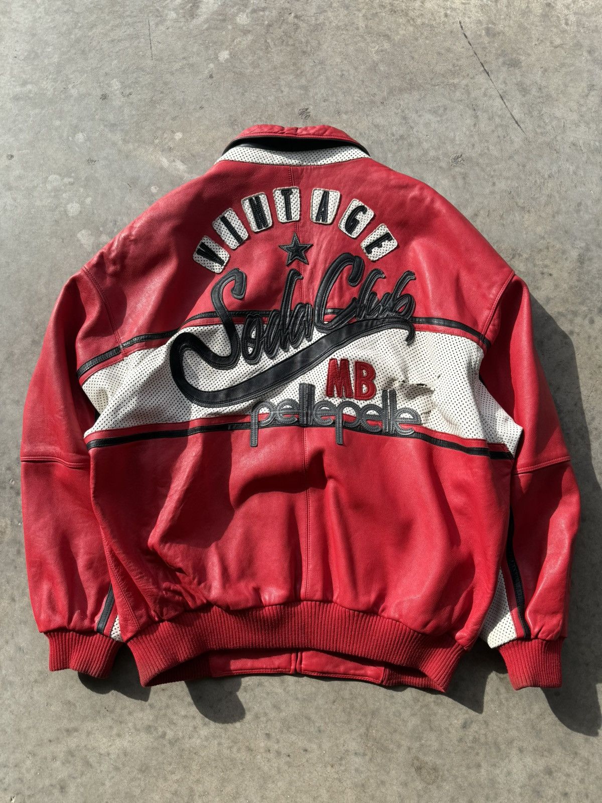 Pelle Pelle Vintage Pelle Pelle Soda Club 90s Jacket Rare Grail Size US XL / EU 56 / 4 - 5 Thumbnail