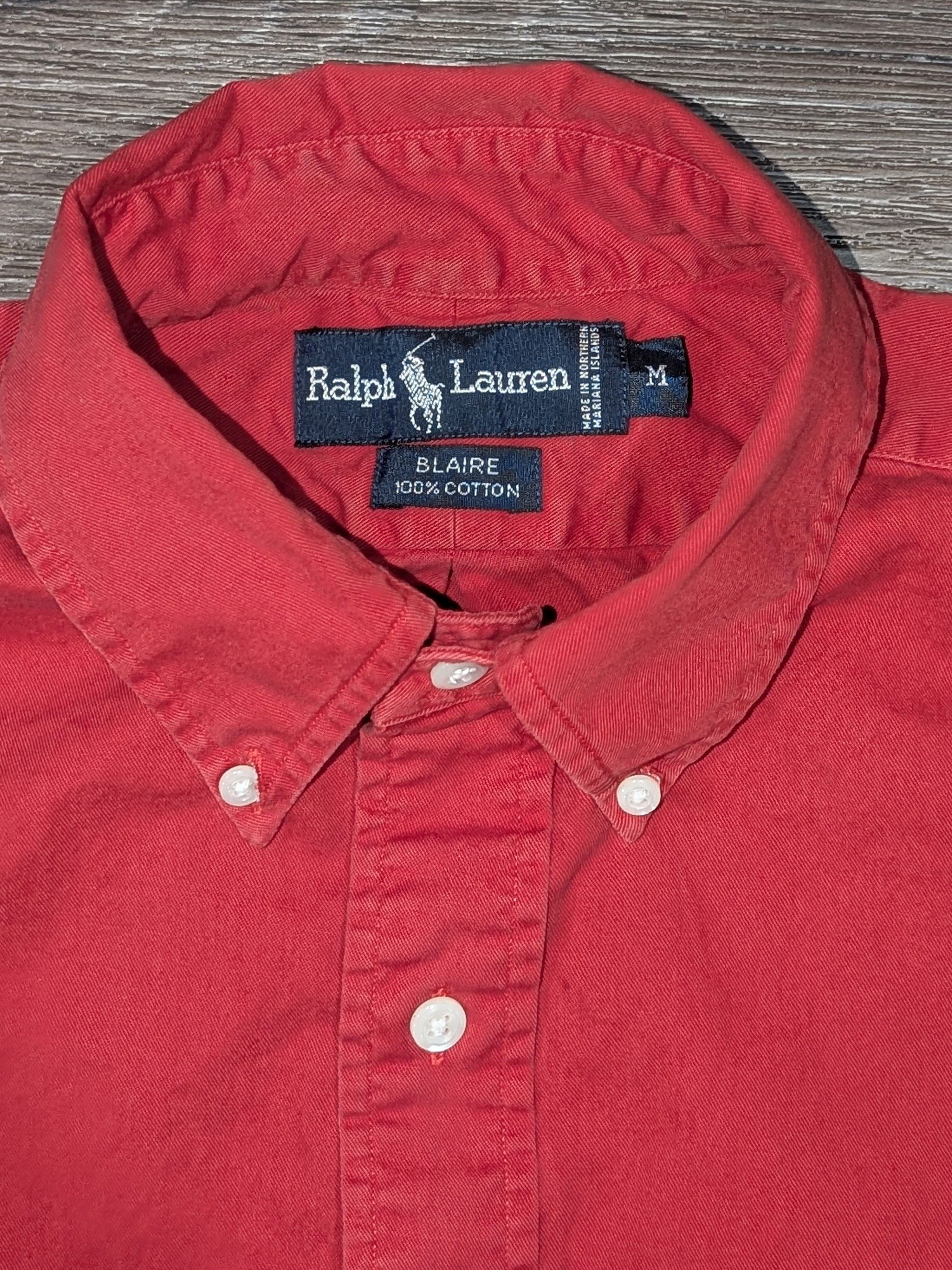 Polo Ralph Lauren Vintage Polo Ralph Lauren Blaire button up shirt - SIZE M Size US M / EU 48-50 / 2 - 3 Thumbnail