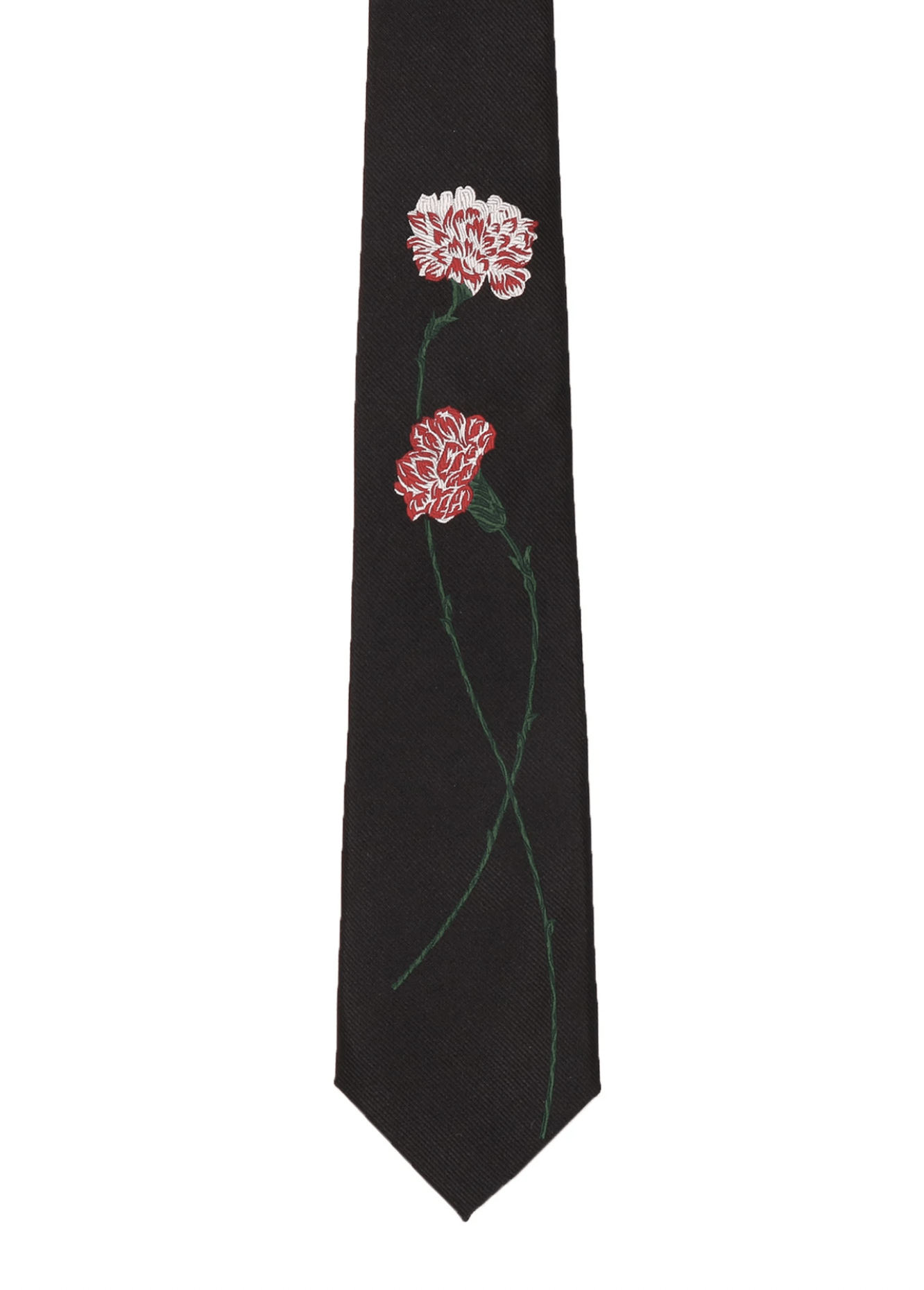 Yohji Yamamoto Yohji Yamamoto HOMME - FLORAL PATTERN DERBY TIE Size ONE SIZE - 6 Thumbnail