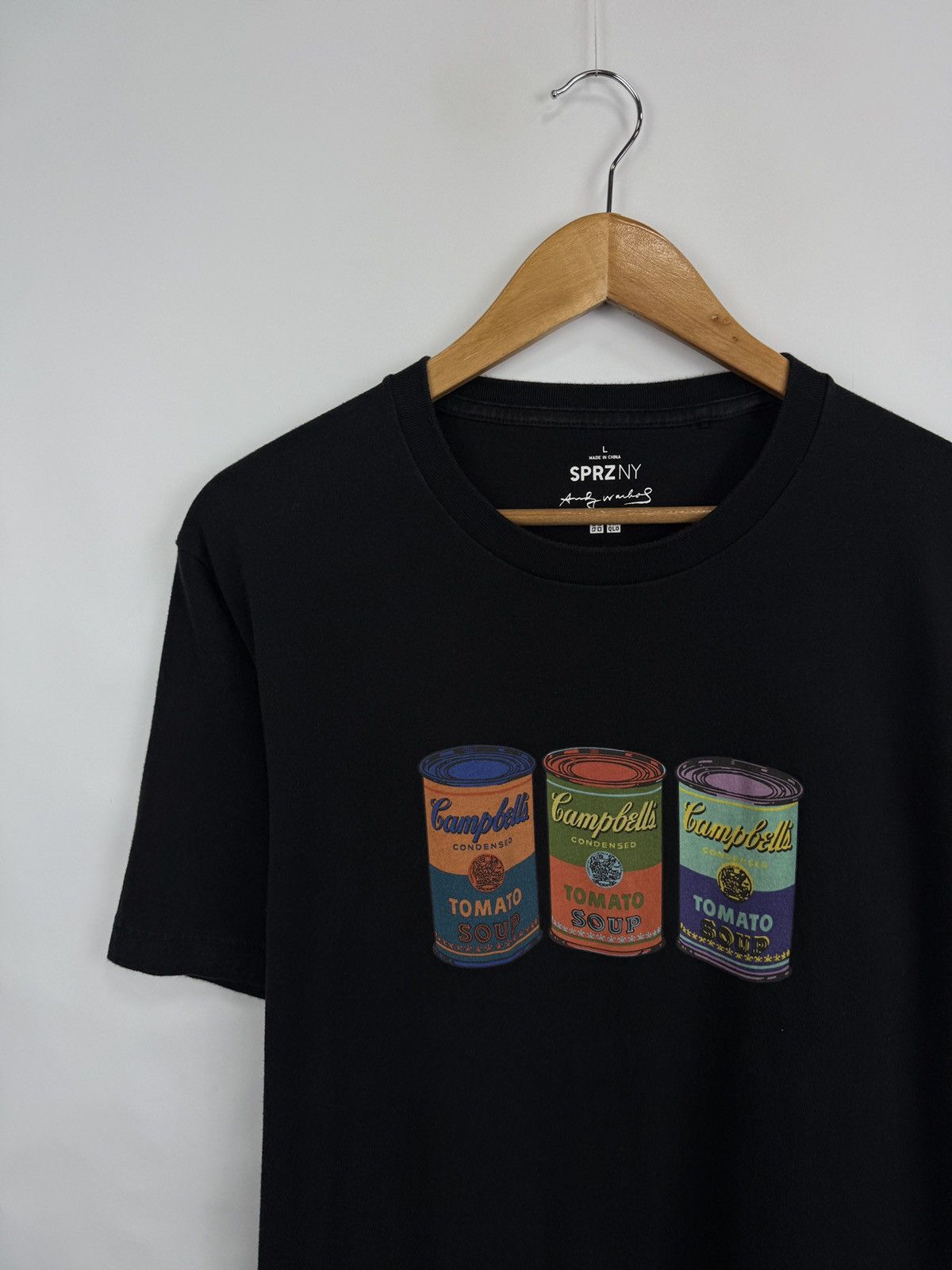 Andy Warhol × Uniqlo 🥫Y2K Andy Warhol Uniqlo Campbell Soup Art T-Shirt Avant Gard Size US L / EU 52-54 / 3 - 2 Thumbnail