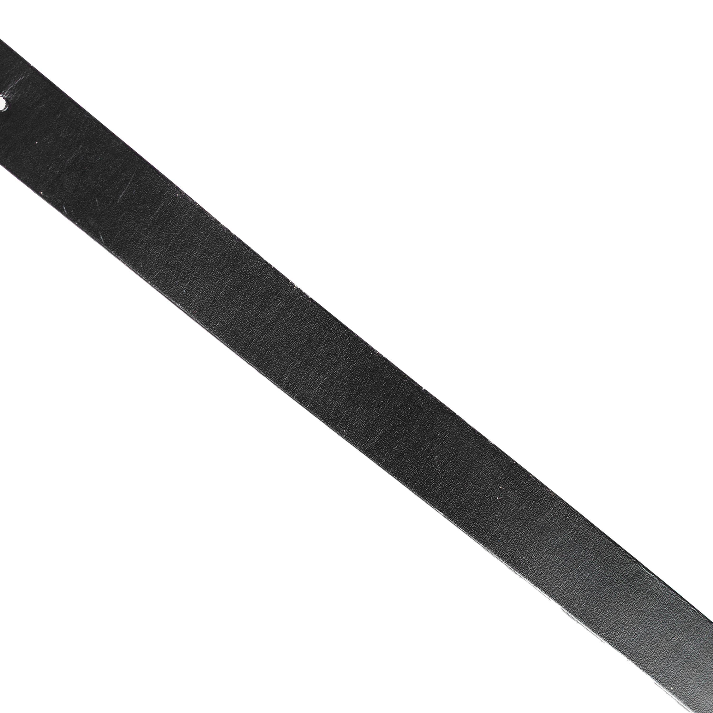 Gucci Gucci Black Leather Belt Size ONE SIZE - 5 Thumbnail