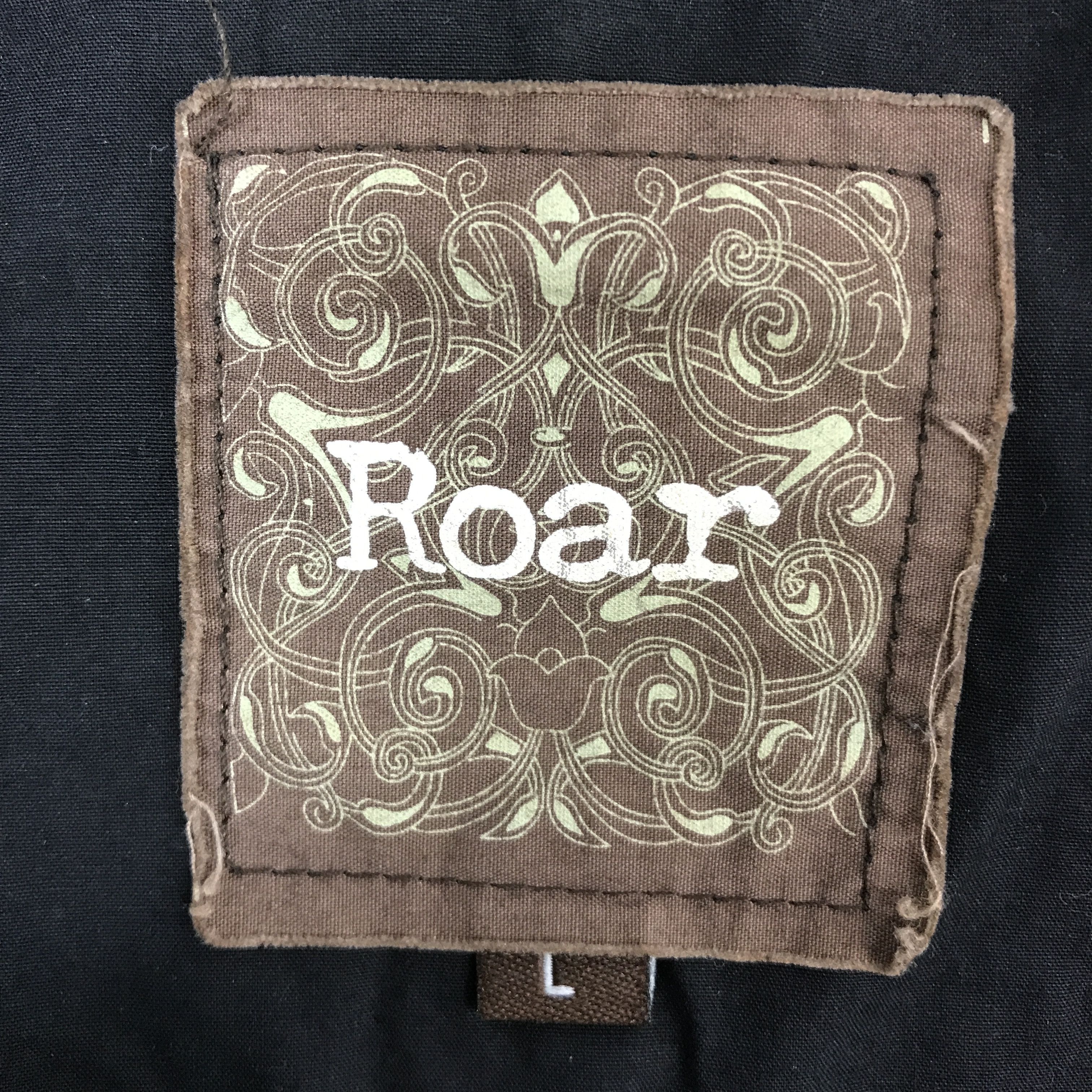 If Six Was Nine × Japanese Brand × Roar ROAR BLACK DESIGN BUTTON UP SHIRT Size US L / EU 52-54 / 3 - 11 Thumbnail
