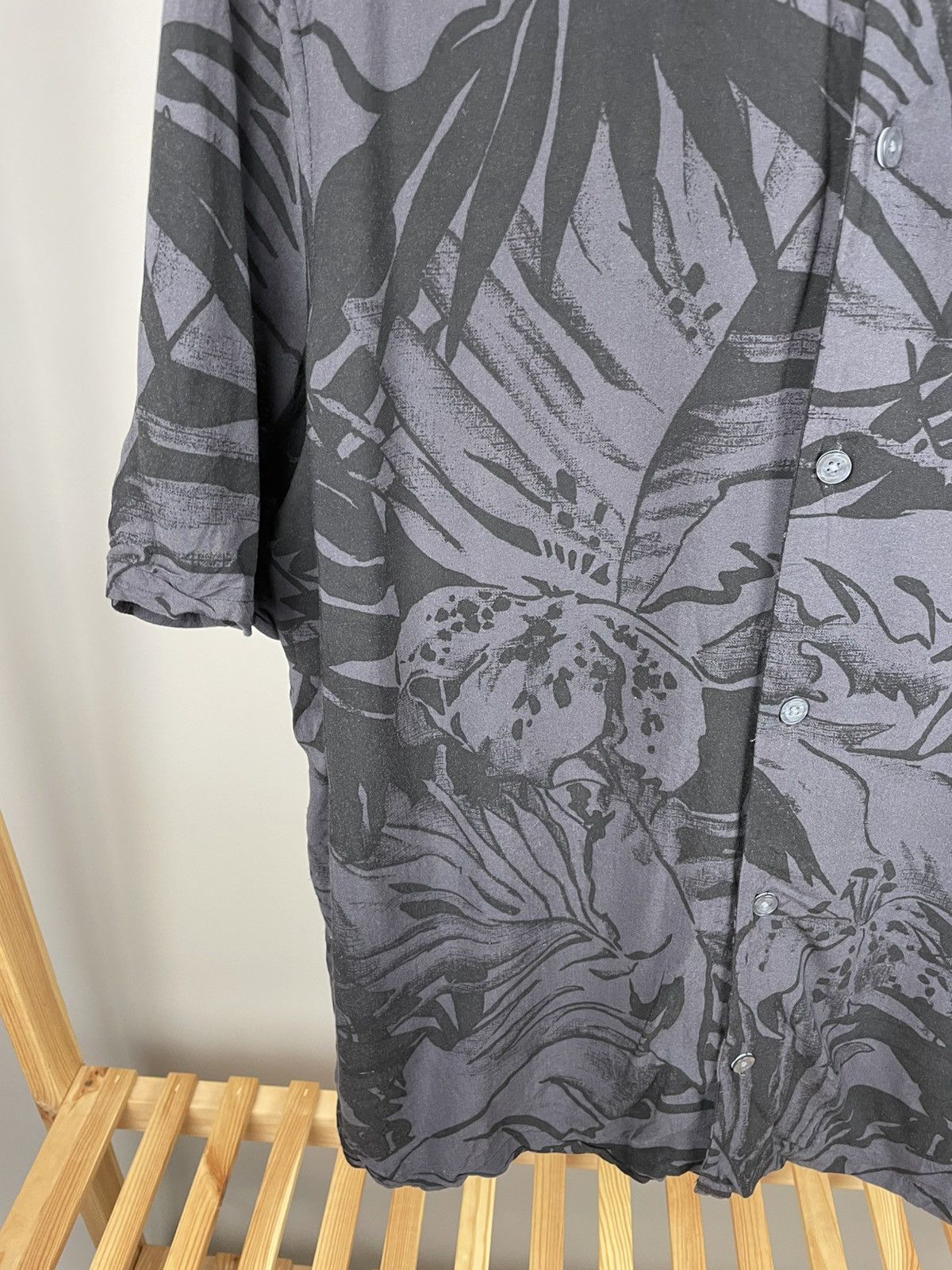 Allsaints × Vintage Allsaints lanai ss shirt viscose Size US XL / EU 56 / 4 - 6 Thumbnail