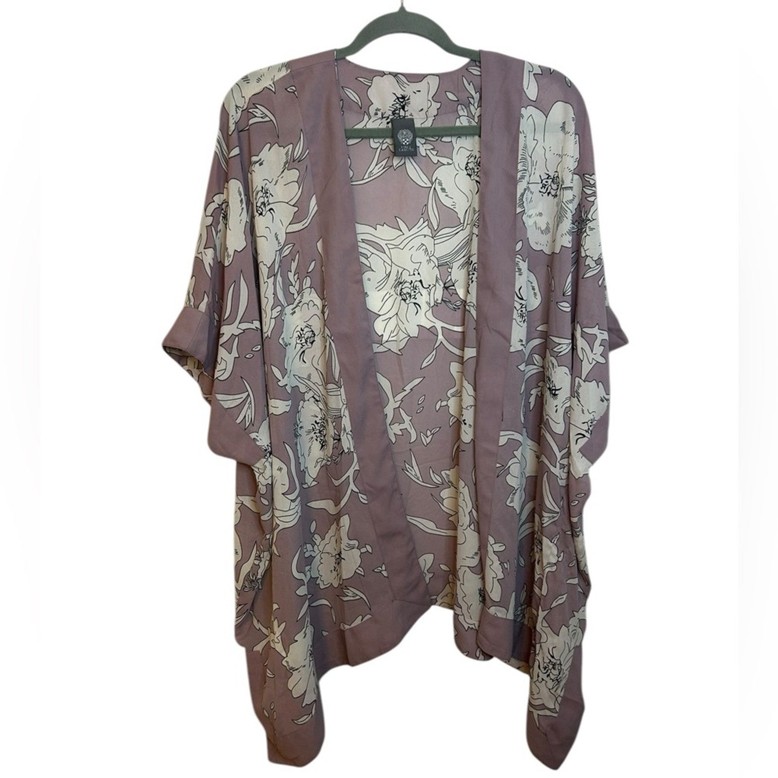 Vince Camuto Vince Camuto Oversized Floral Kimono Size ONE SIZE - 1 Thumbnail