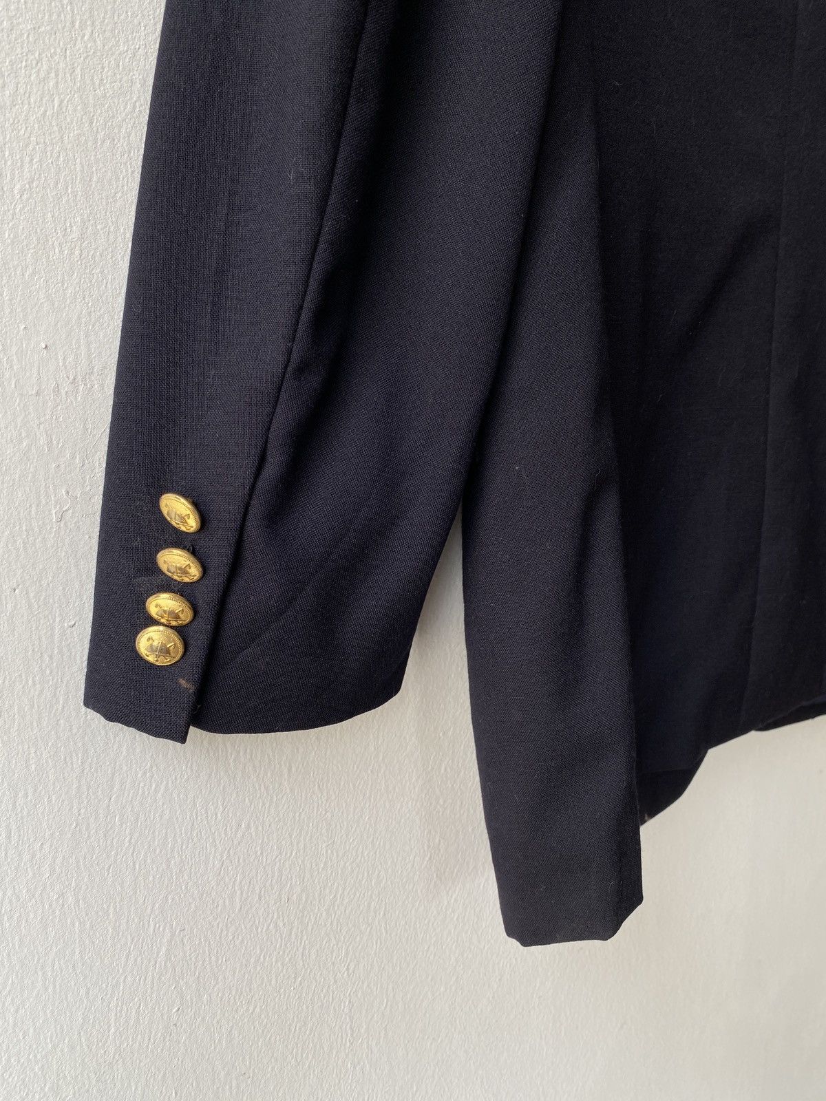 Polo Ralph Lauren × Ralph Lauren × Vintage Vintage 90s Polo Ralph Lauren Gold Button Blazer Size US M / EU 48-50 / 2 - 9 Thumbnail