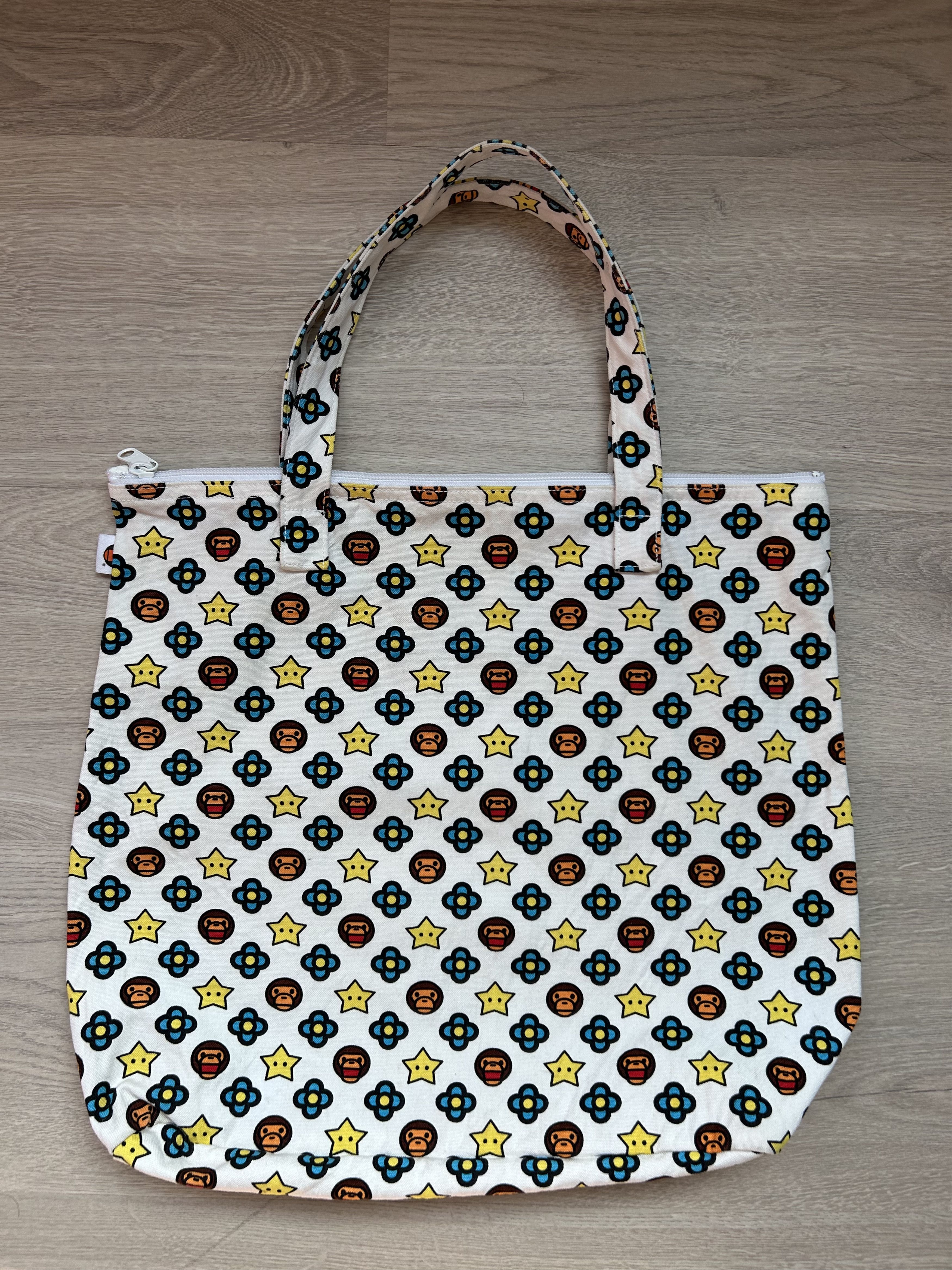 Bape BAPE STA Milo Monogram Tote Bag Size ONE SIZE - 4 Thumbnail