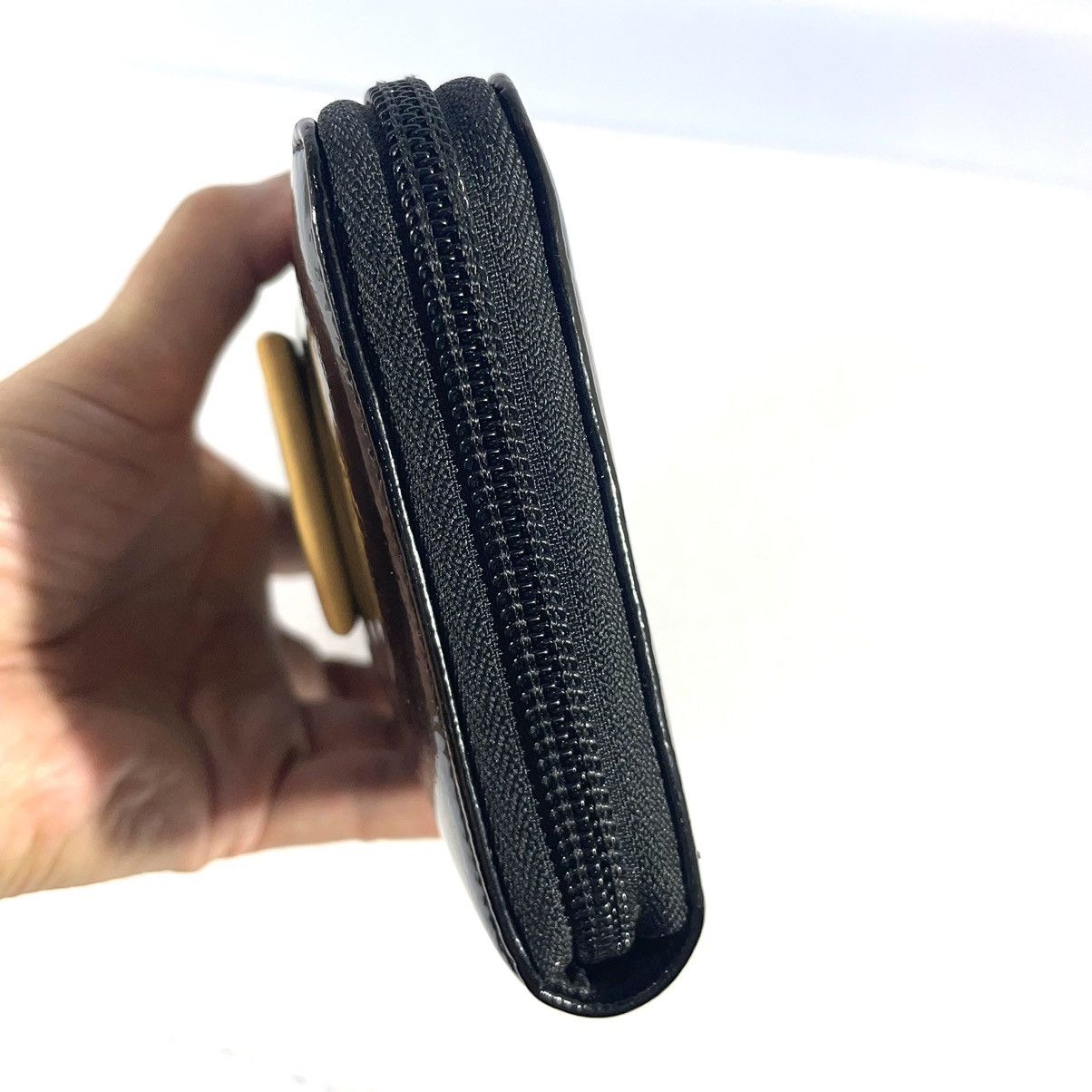 Vivienne Westwood Patent Leather Ribbon Long Wallet Size ONE SIZE - 8 Thumbnail