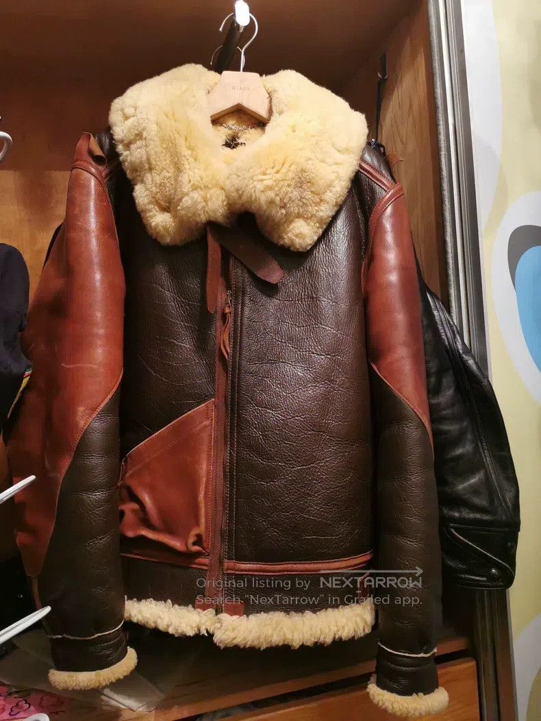 The Real McCoy's The Real McCoys B-3 Fur Jacket Size US XS / EU 42 / 0 - 1 Thumbnail
