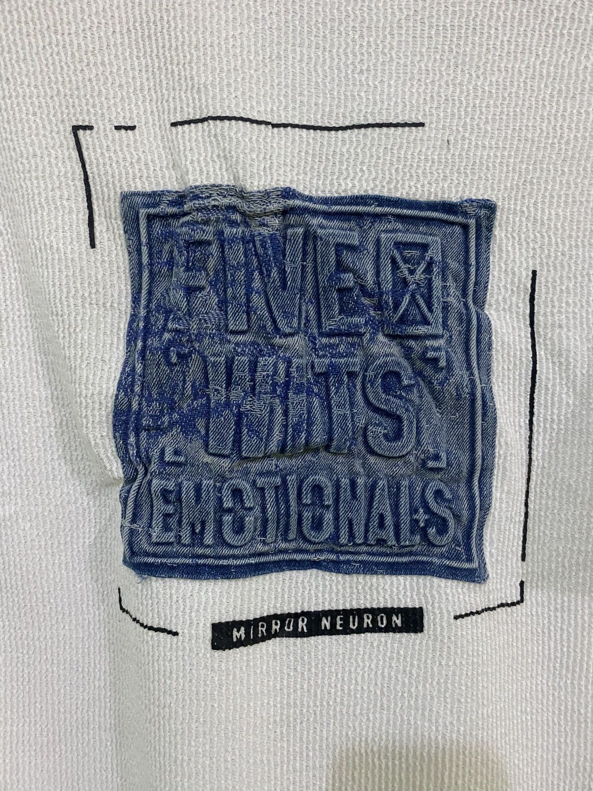 In The Attic In the attic Denim Embossed Print Jacquard Short Sleeve Size US M / EU 48-50 / 2 - 3 Thumbnail