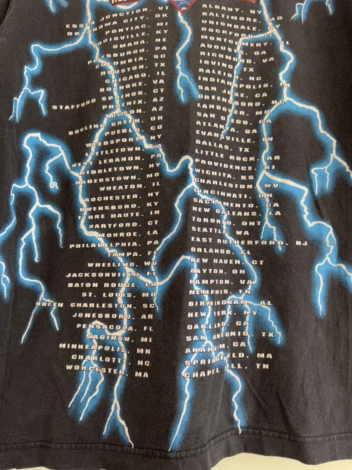 Vintage Very Rare 90’s Gods Of Thunder Hot Rod T-shirt Vintage Tee Size US L / EU 52-54 / 3 - 13 Thumbnail
