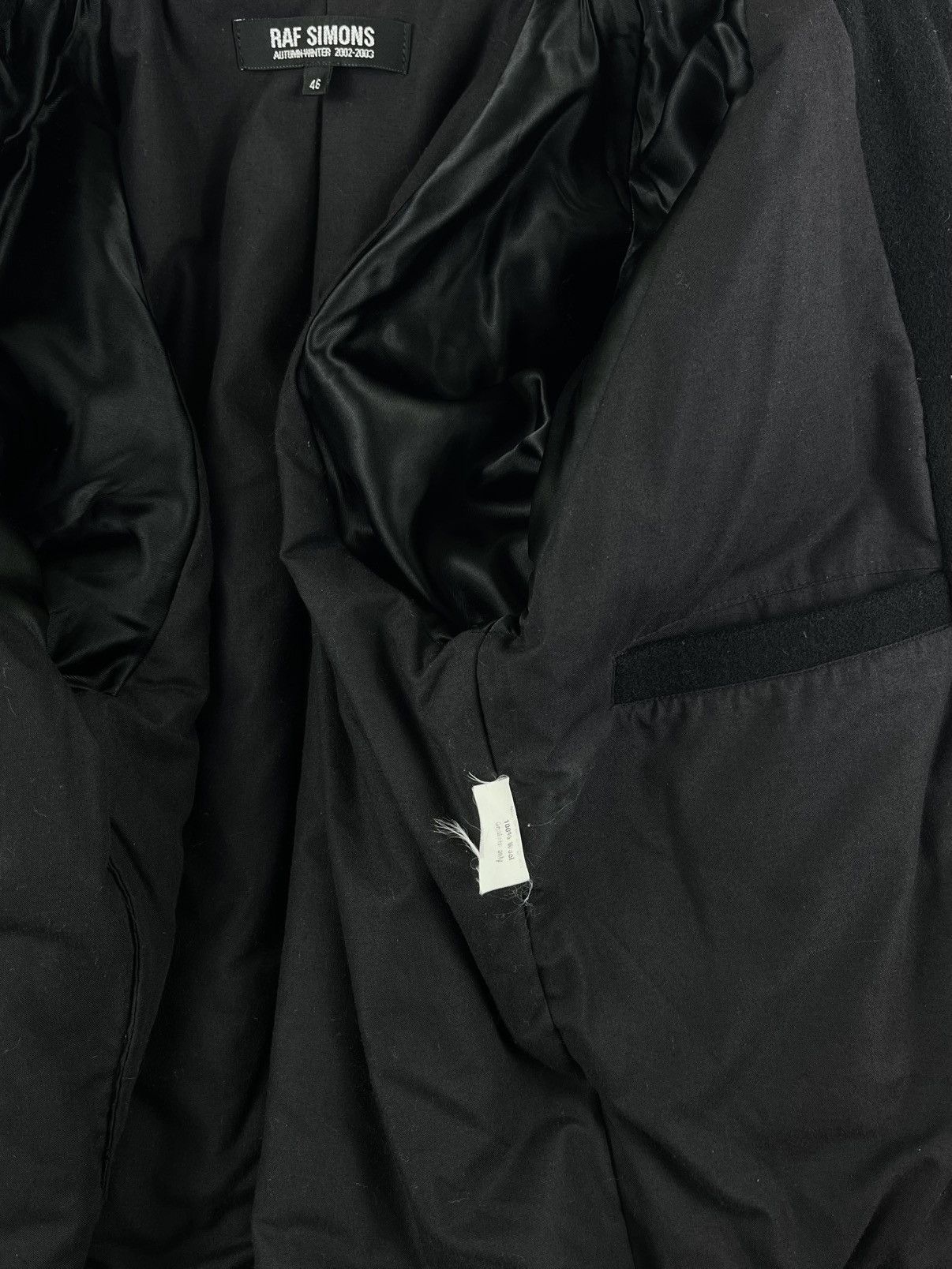 Raf Simons AW02 Raf Simons Virginia Creeper Leather Varsity Jacket Size US S / EU 44-46 / 1 - 7 Thumbnail