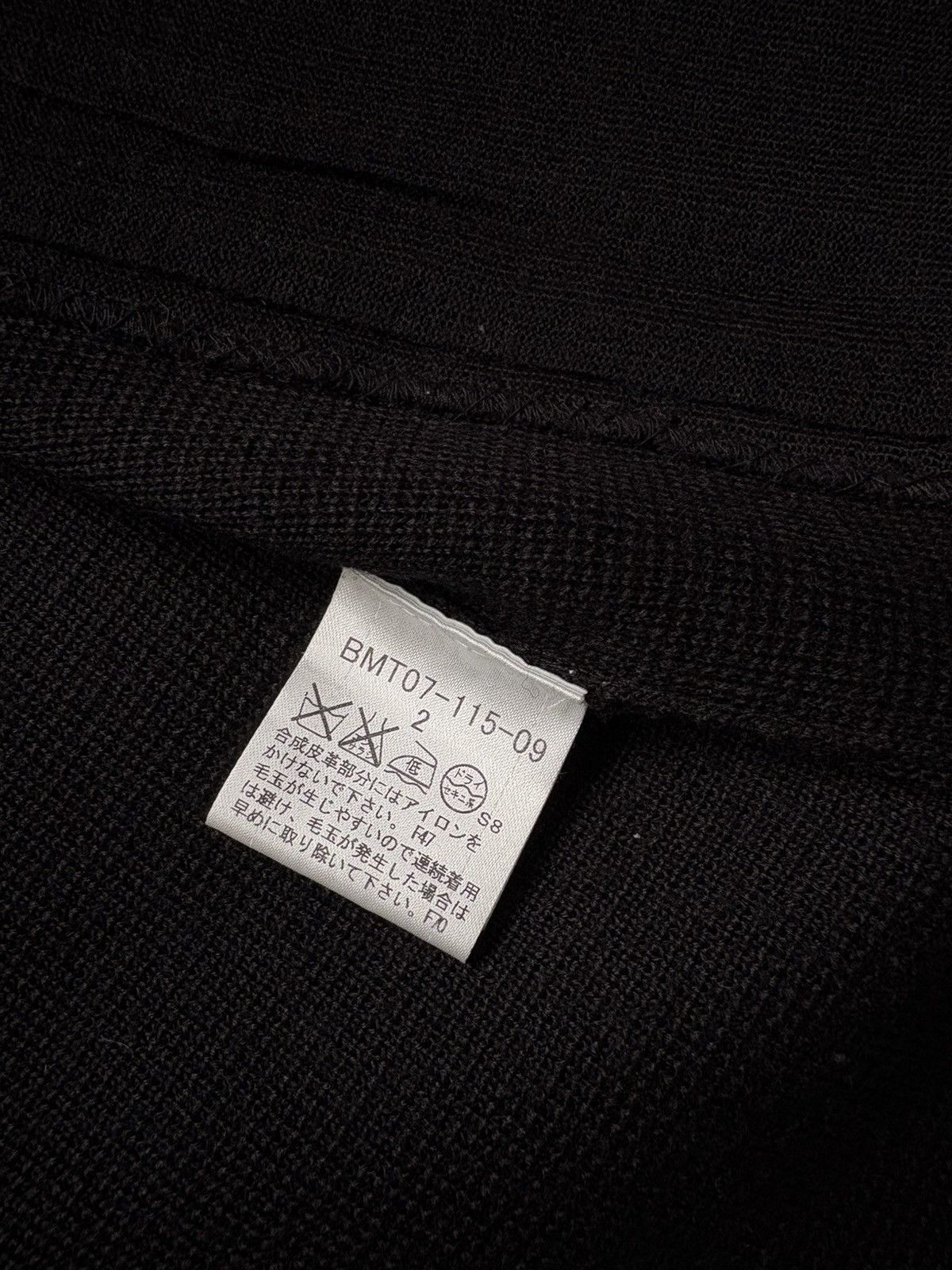 Burberry Burberry Black Label Knit Pullover Sweater Leather Trim Zip Size US M / EU 48-50 / 2 - 11 Thumbnail