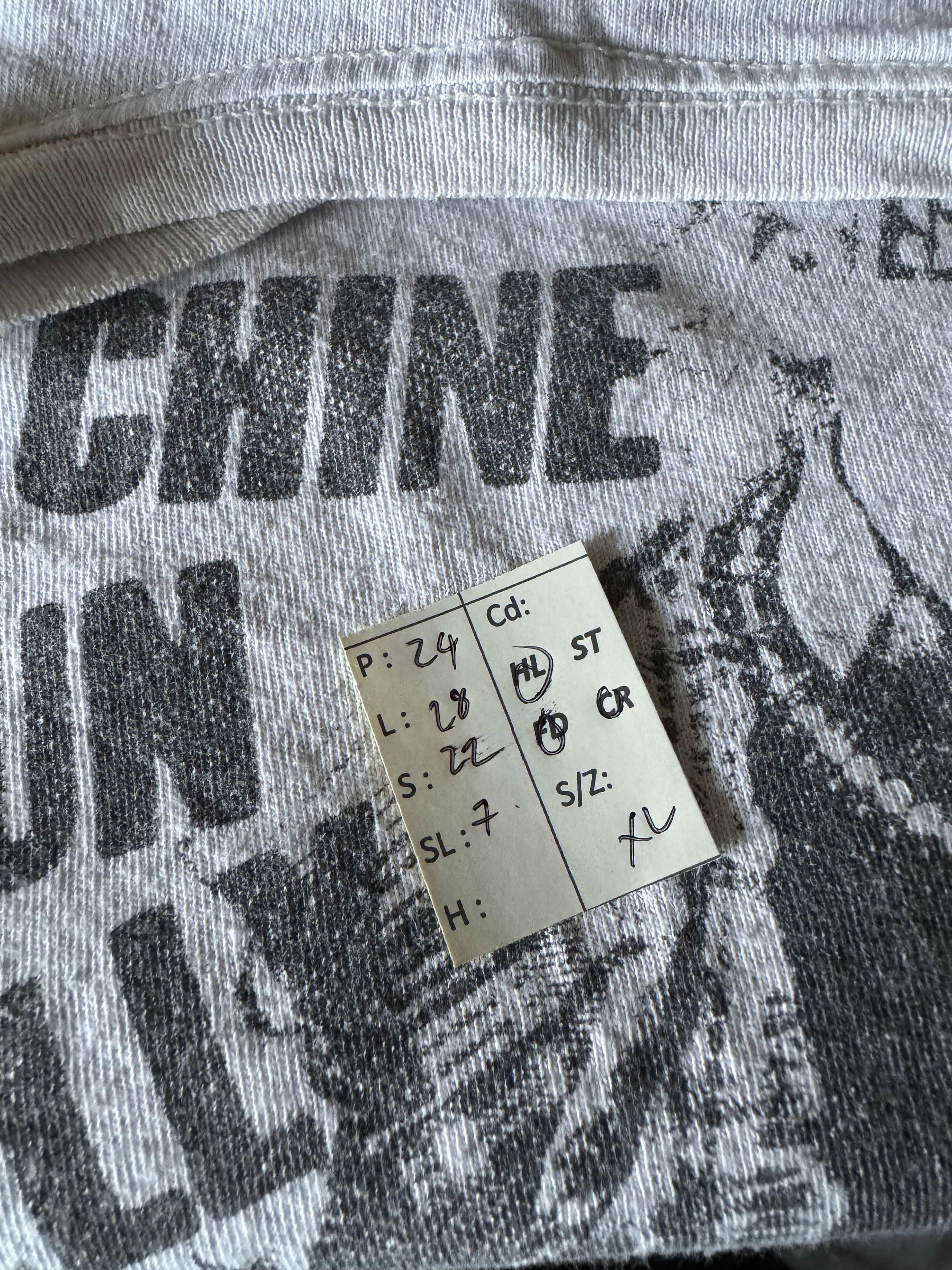 Vintage VINTAGE MACHINE GUN KELLY MGK SELL OUT TEE megan fox travis Size US XL / EU 56 / 4 - 15 Thumbnail