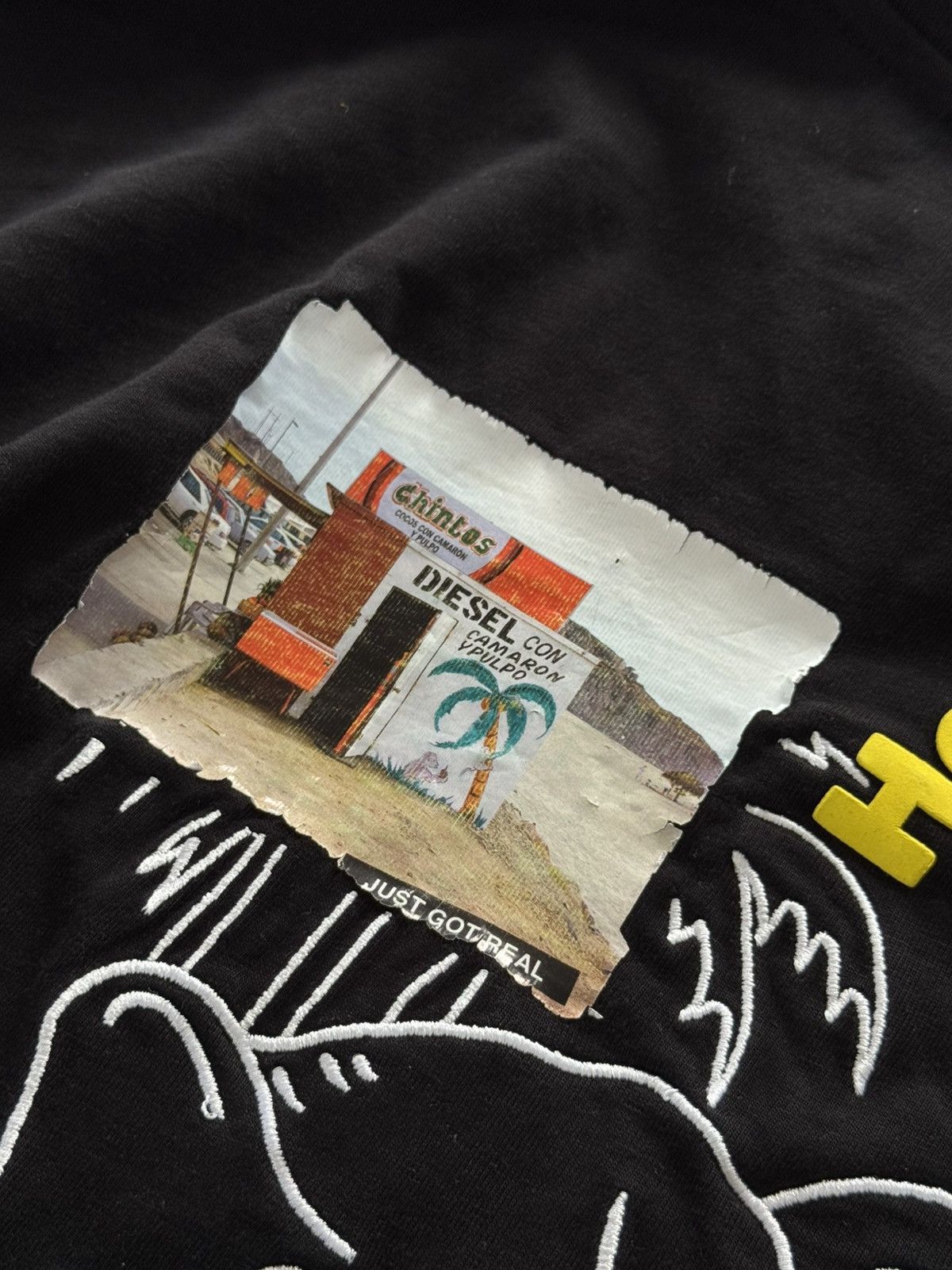 Diesel Diesel Y2K Streetwear Baggy Graphic T-Shirt Size US XL / EU 56 / 4 - 15 Thumbnail