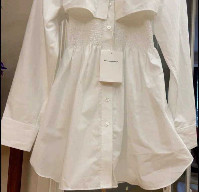 Alexander Wang Alexander Wang White Two-Piece Dress- Size S / US 4 / IT 40 - 7 Thumbnail
