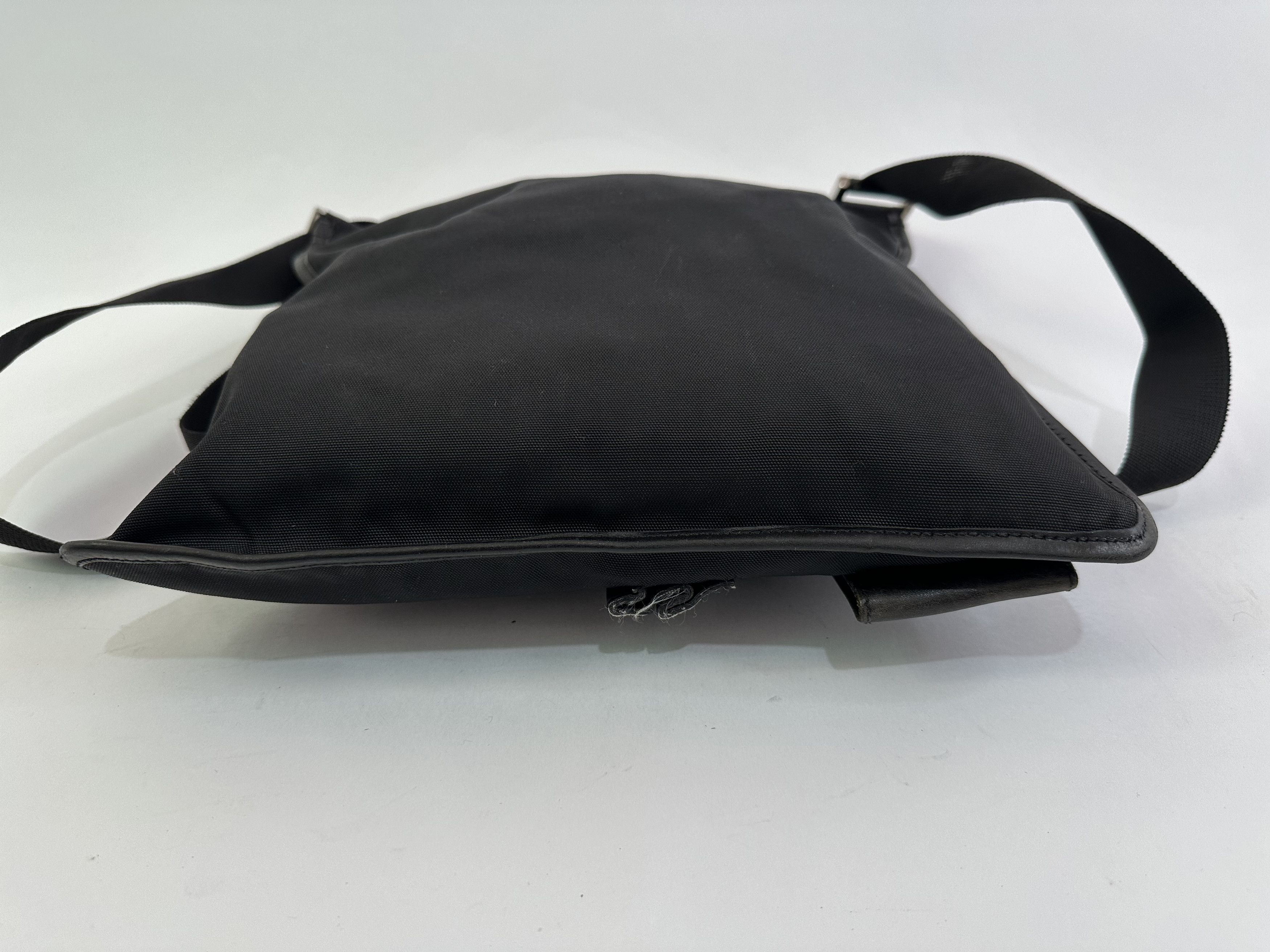 Gucci × Vintage Gucci Black Nylon Fabric Crossbody Bag Size ONE SIZE - 4 Thumbnail