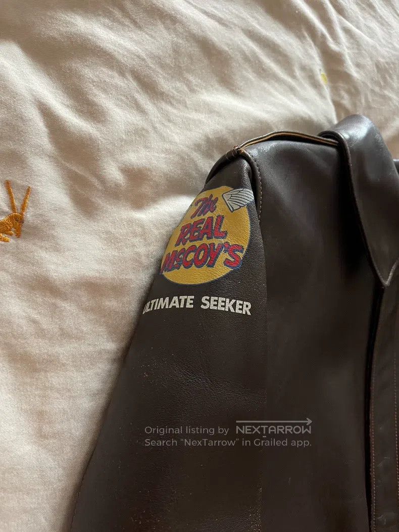 The Real McCoy's The Real McCoys Hand-painted A2 flight jacket Size US M / EU 48-50 / 2 - 3 Thumbnail