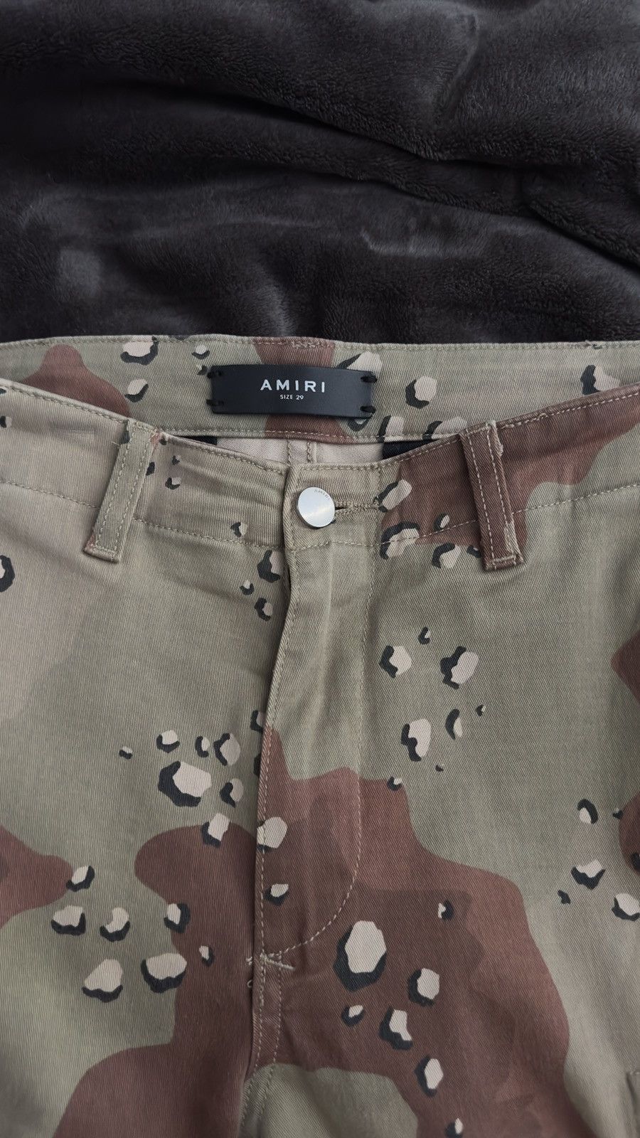 Amiri Amiri MX1 Beige Desert Camo Cargo Jeans size 29 Size US 29 - 4 Thumbnail