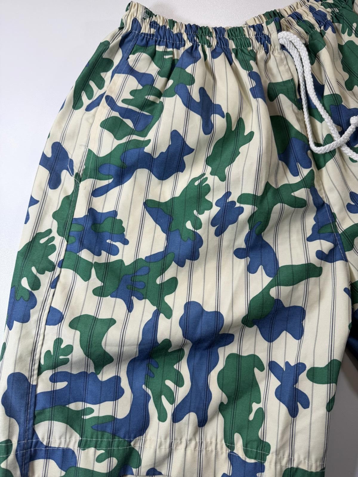 Universal Overall Chicago CHICHA Sport Camouflage Print Shorts with Drawstring Waist M Size 32" / US 10 / IT 46 - 3 Thumbnail