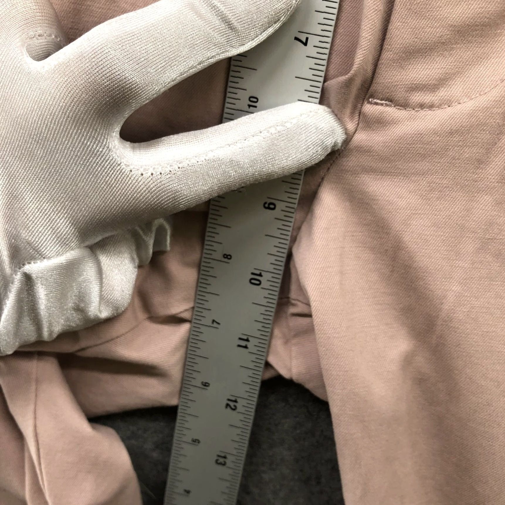 Gap GAP Pale Pink Chino Pants Mens 32x30 Slim Fit Flat Front Stretch Size US 32 / EU 48 - 7 Thumbnail